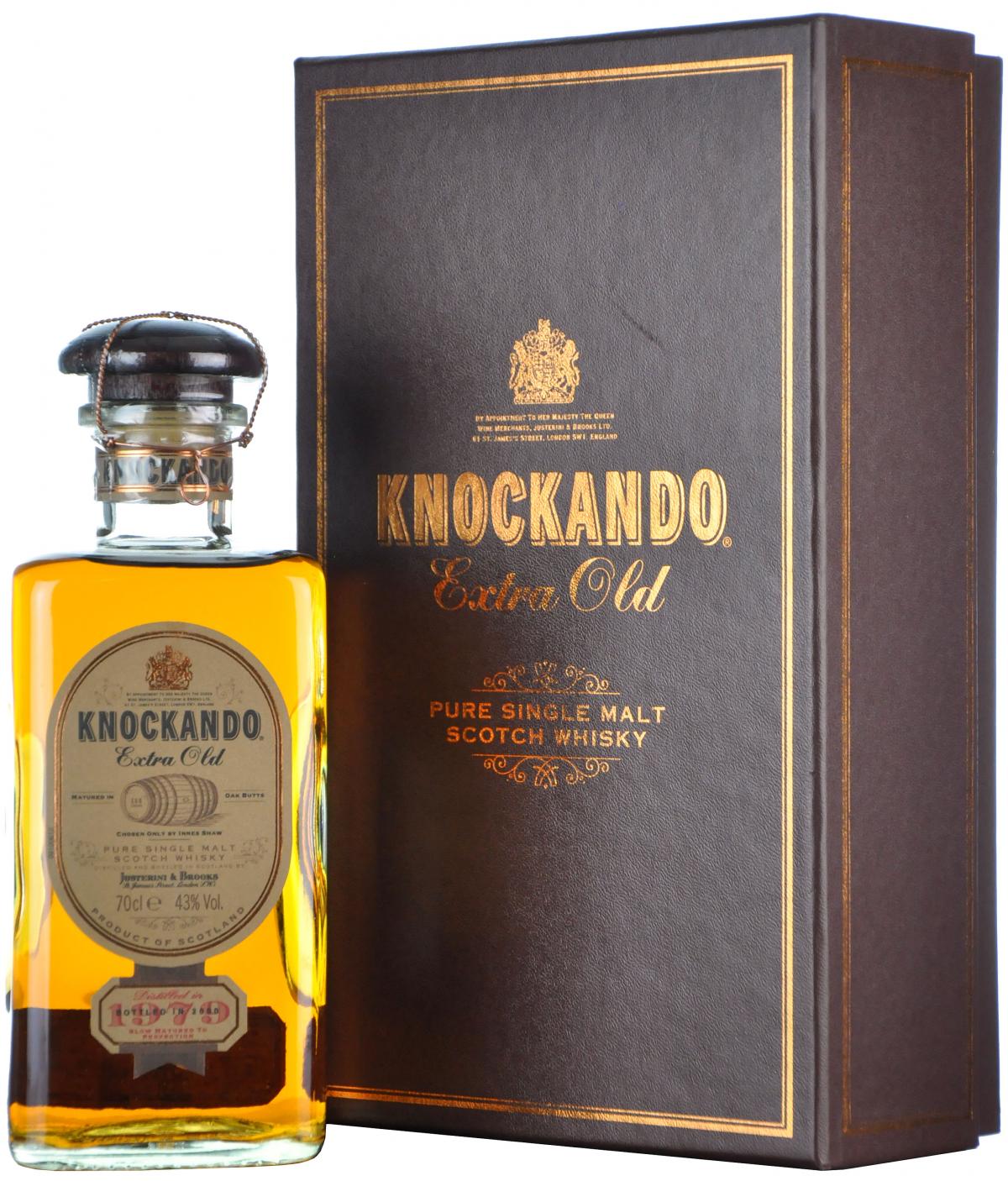 knockando distilled 1979, bottled 2000, speyside single malt scotch whisky whiskey