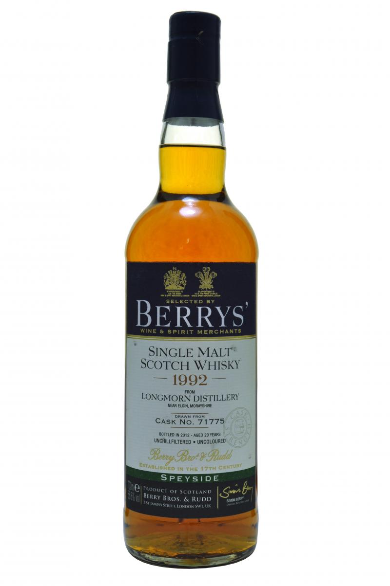 Longmorn 1992 | 20 Year Old | Berry Bros & Rudd