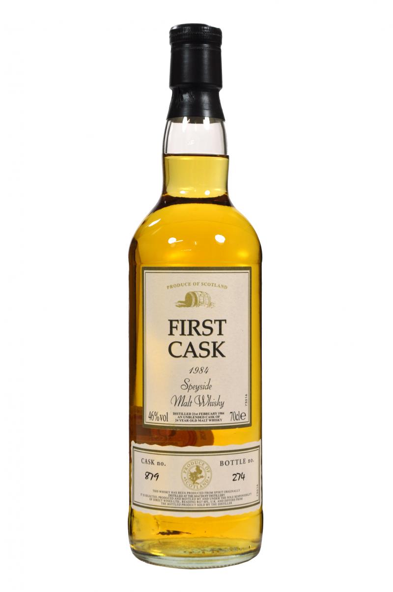 macduff 1984, 24 year old, first cask 879, single malt scotch whisky