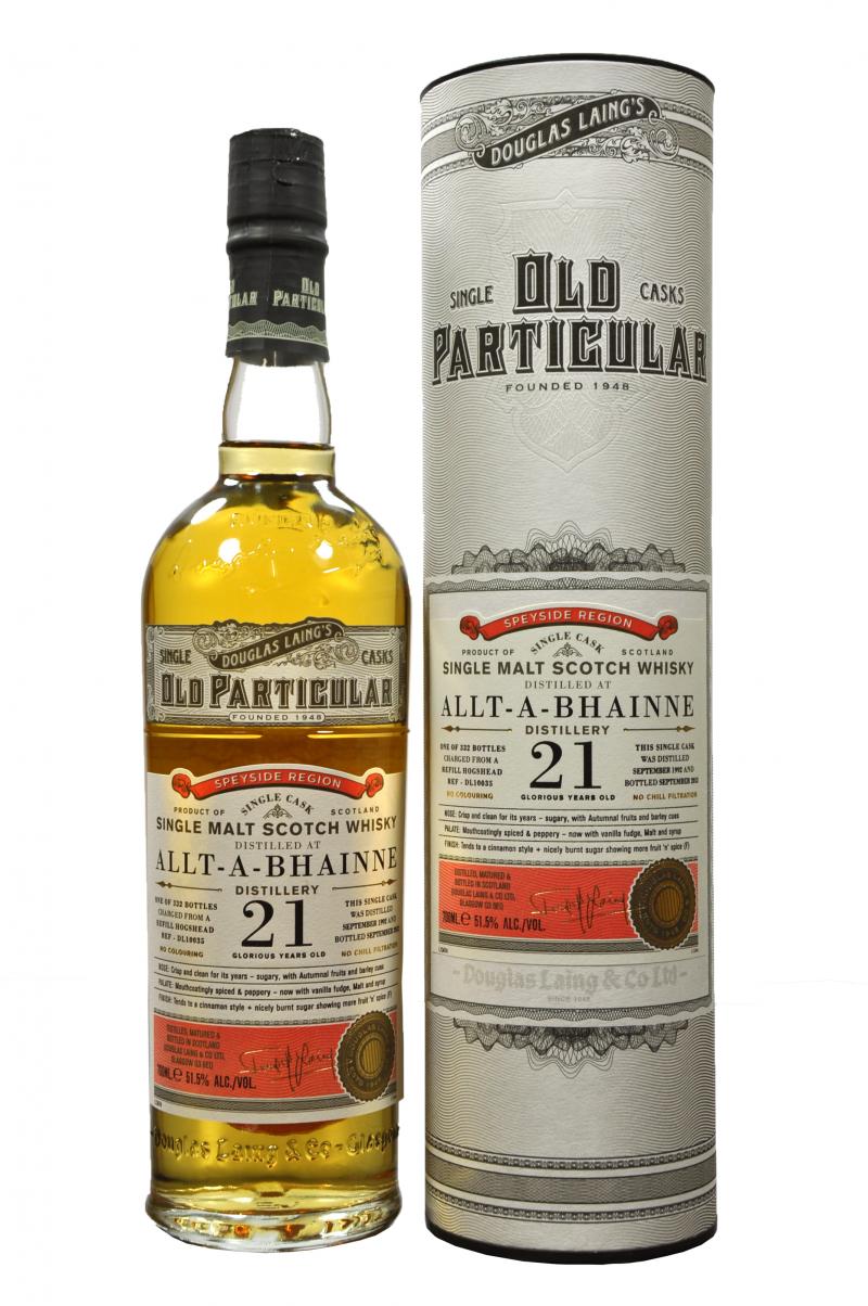 Allt-A-Bhainne 1992-2013 | 21 Year Old | Old Particular | Single Cask DL10035