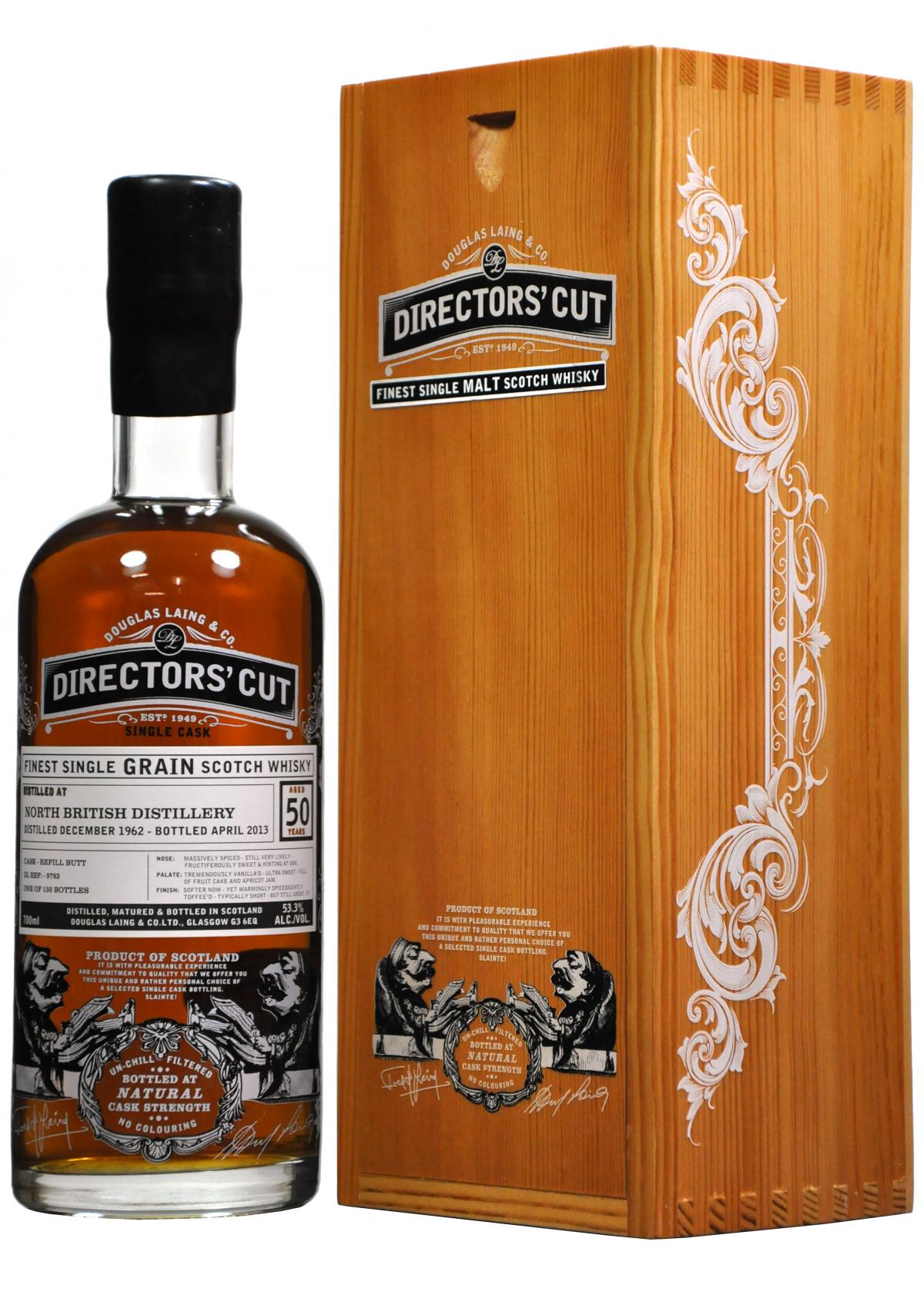 North British 1962-2013 | 50 Year Old | Directors' Cut | Cask 9783