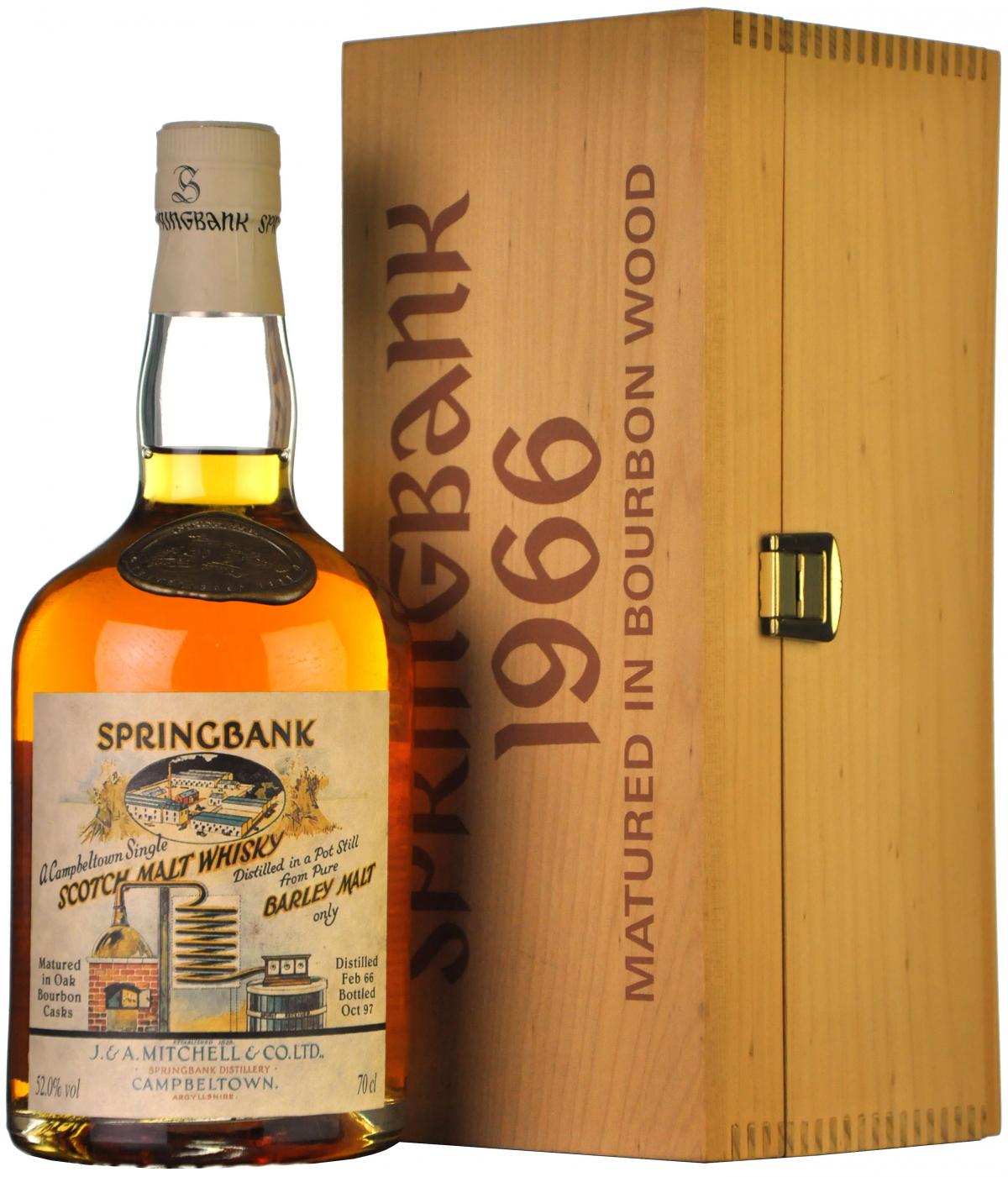 Springbank 1966-1997 | 31 Year Old | Local Barley Cask 489