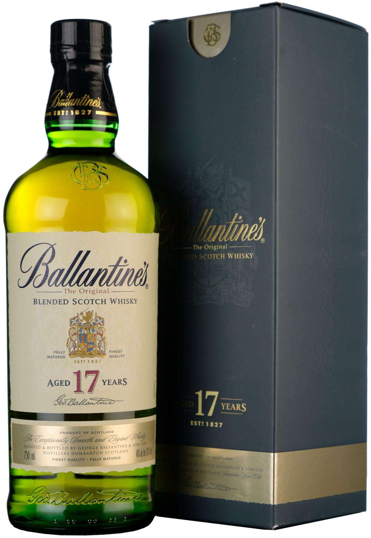ballantine 17 year old blended scotch whisky
