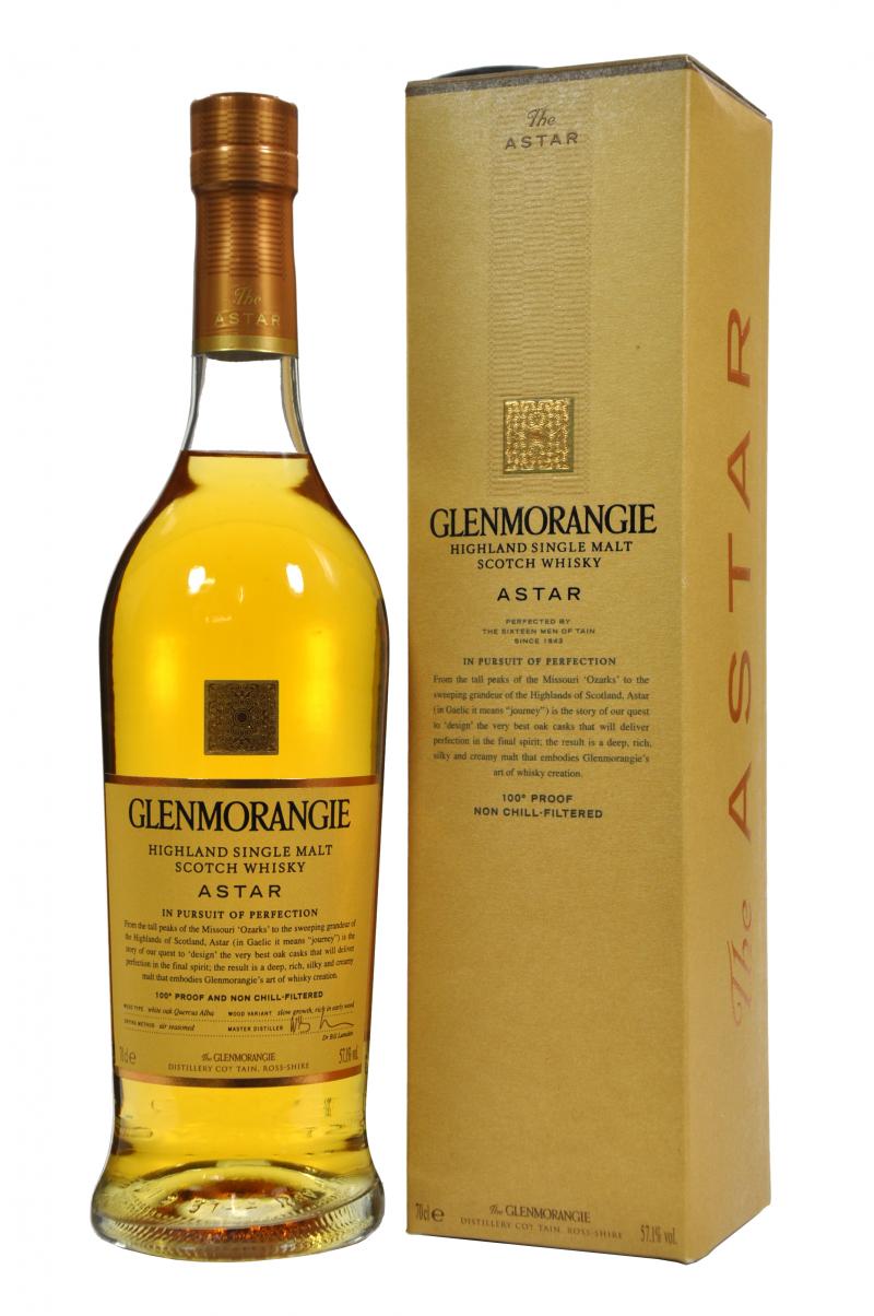 glenmorangie astar, 100 proof highland single malt scotch whisky