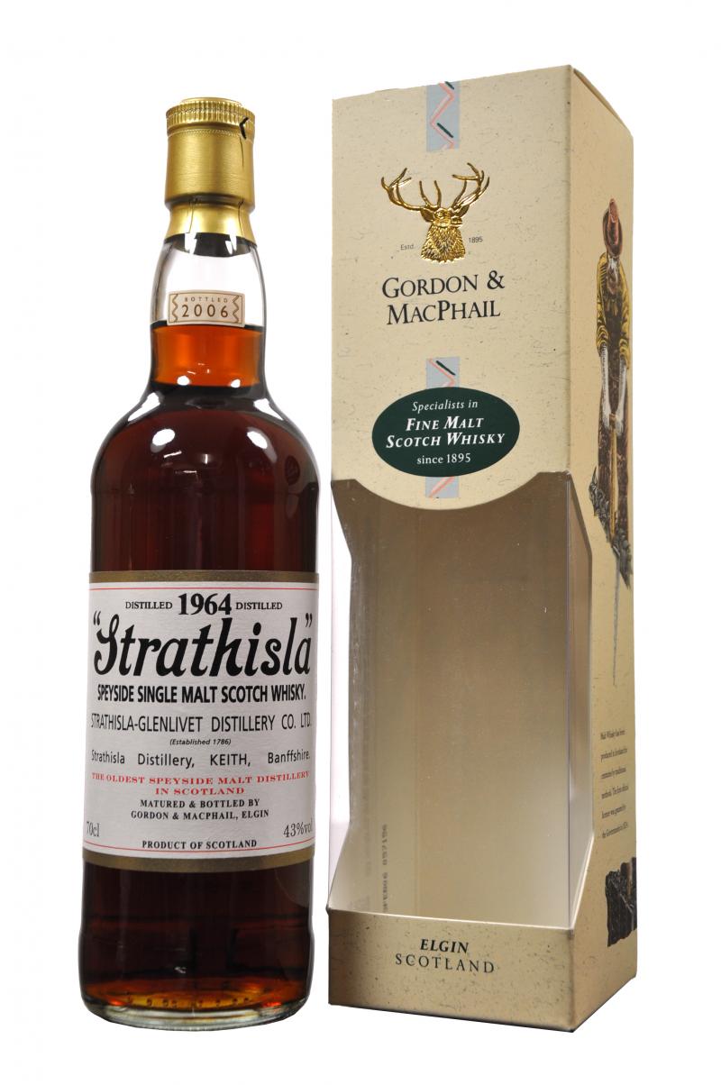 strathisla 1964-2006, gordon & macphail, speyside single malt scotch whisky