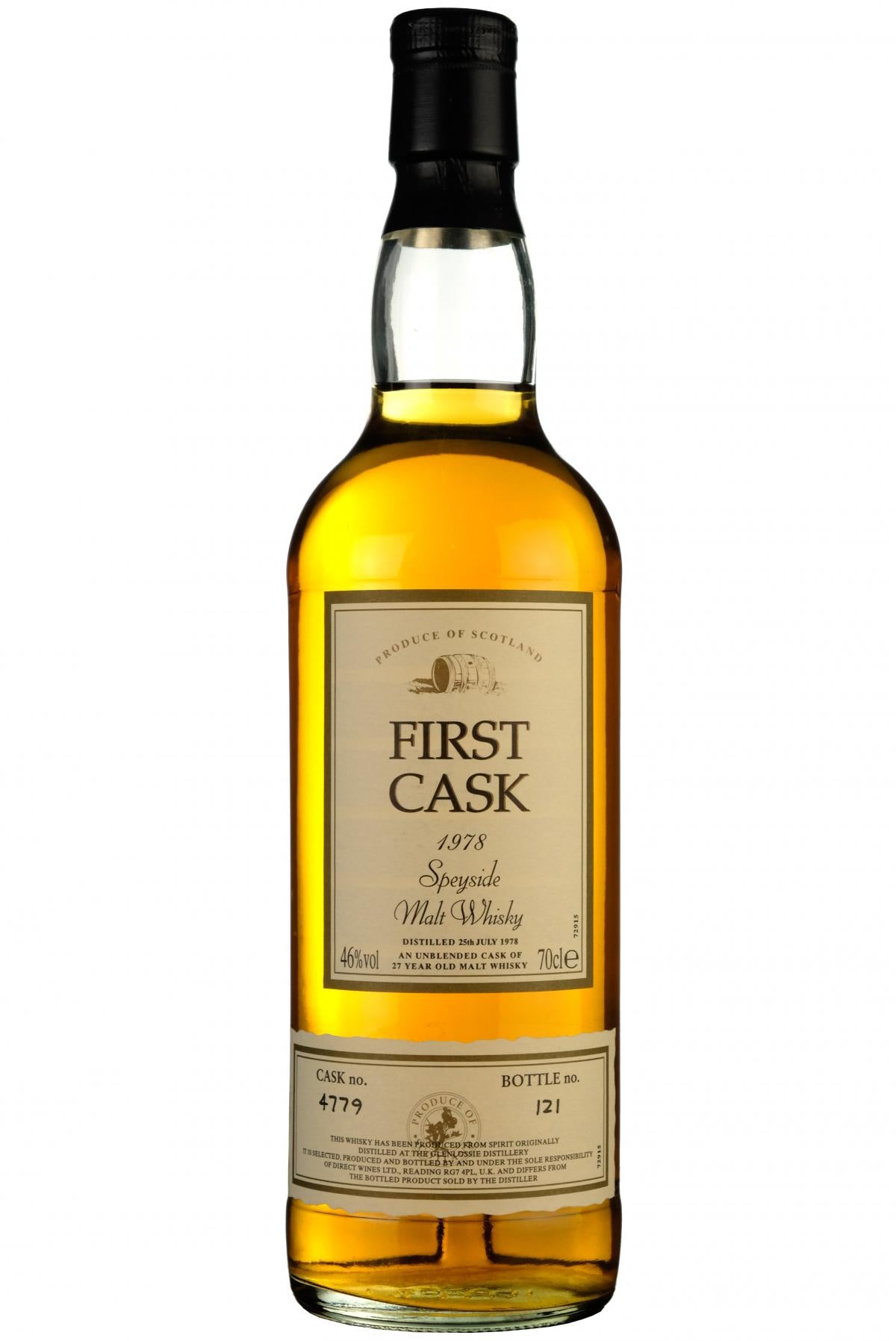 Glenlossie 1978 | 27 Year Old | First Cask 4779