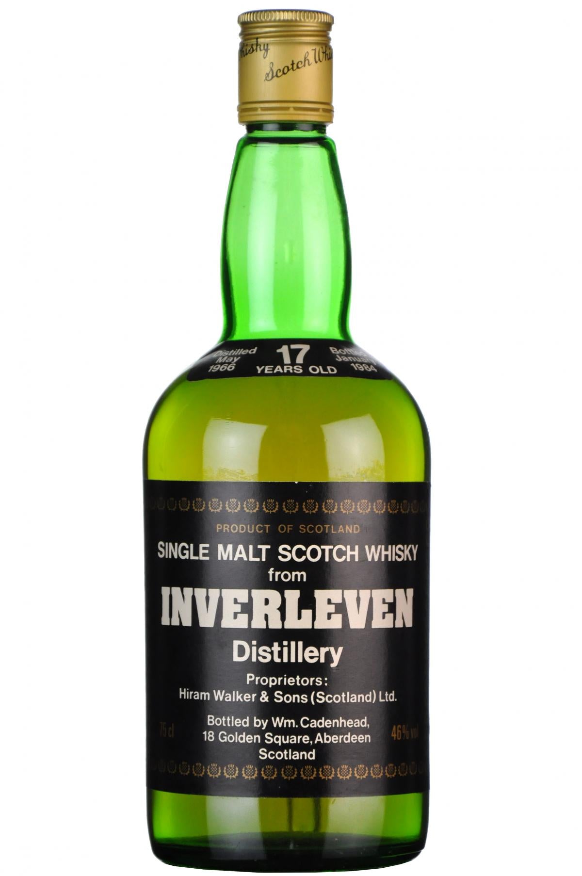 Inverleven 1966-1984 | 17 Year Old | Cadenhead's Dumpy