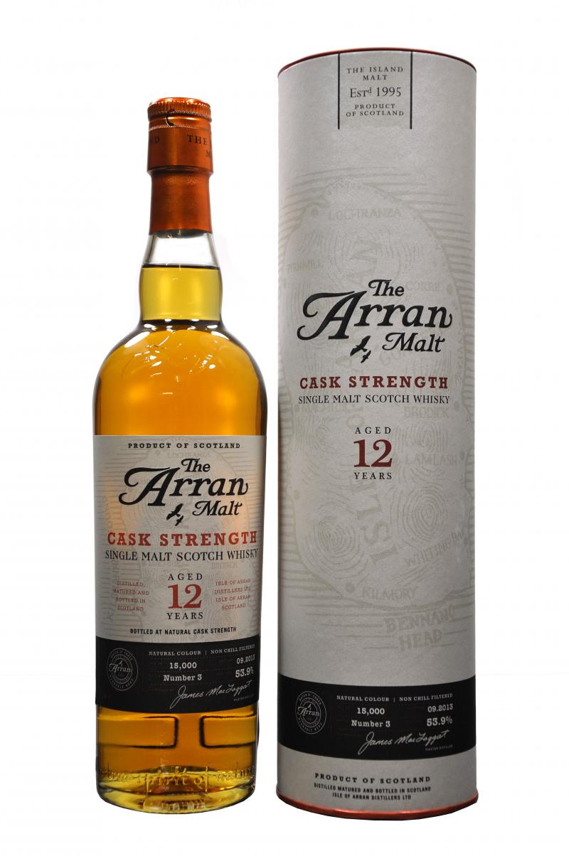 Arran 12 Year Old | Cask Strength Batch 3