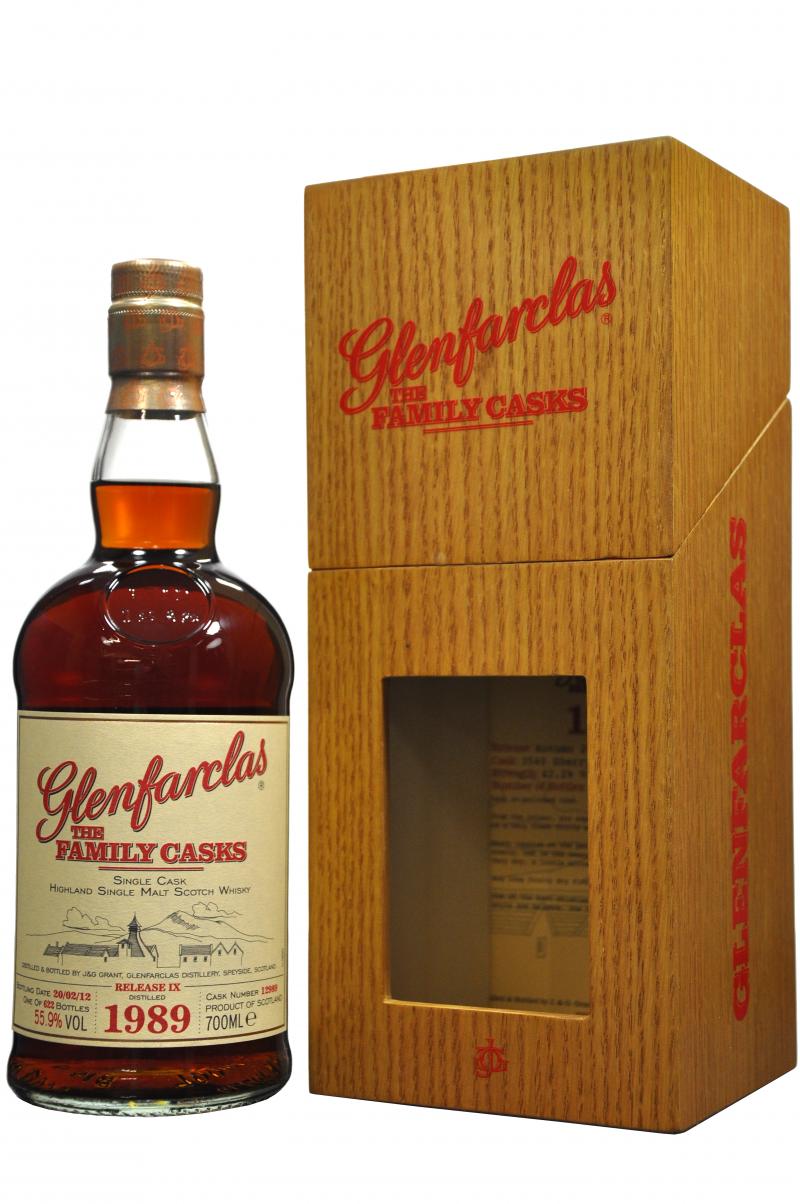 Glenfarclas 1989-2012 | The Family Cask 12989
