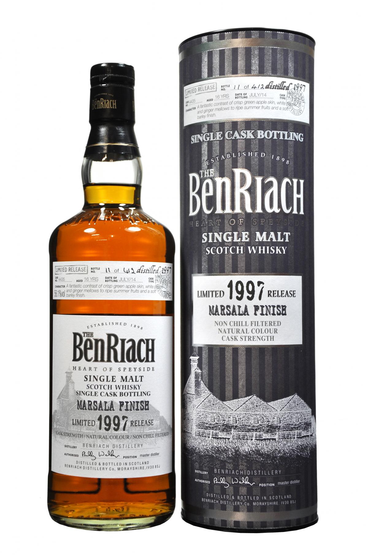 Benriach 1997-2014 | 16 Year Old | Single Cask 4435 | Batch 11