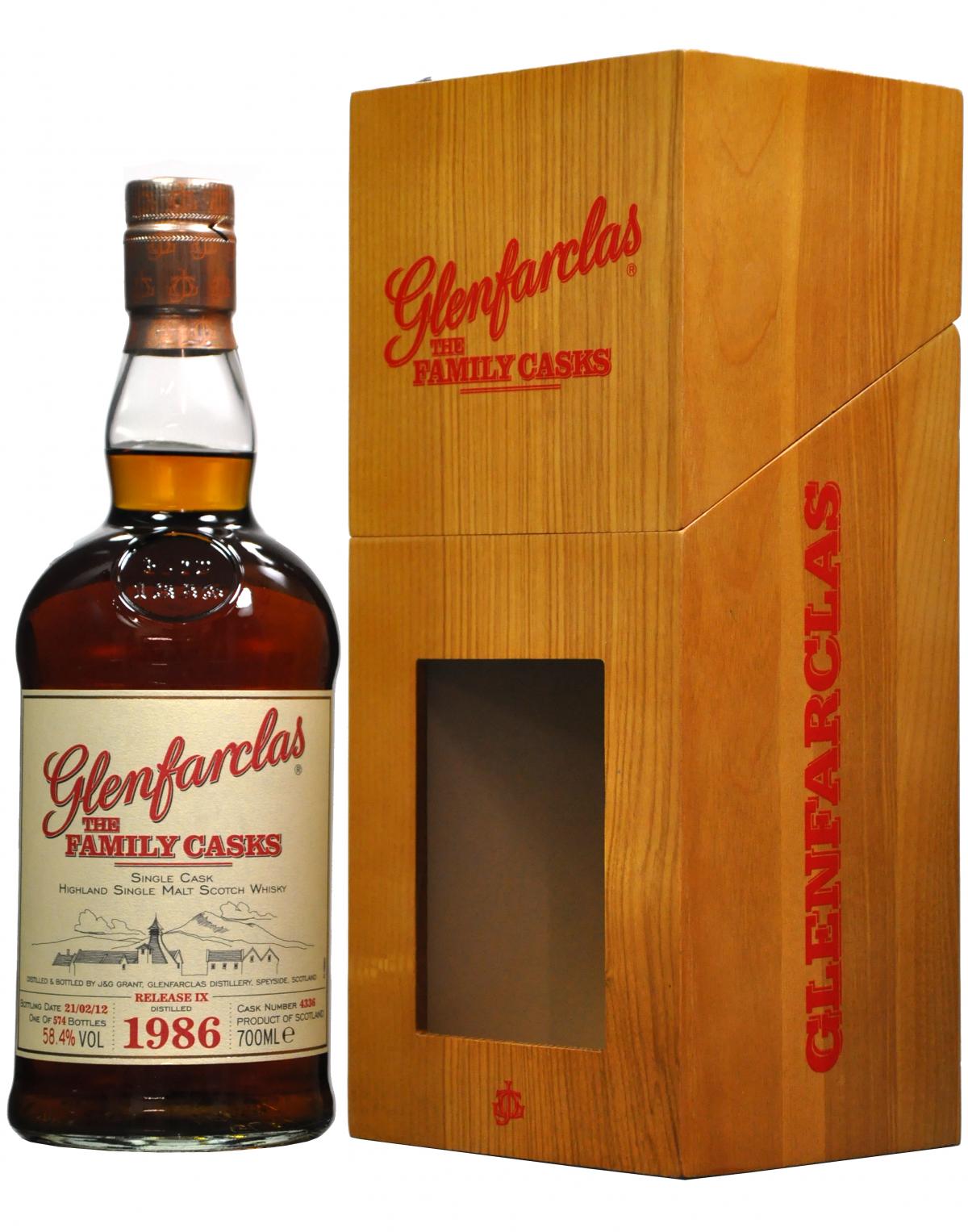 Glenfarclas 1986-2012 | The Family Cask 4336