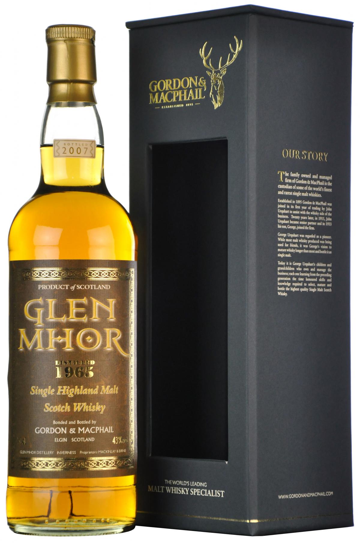 Glen Mhor 1965-2007 Gordon & MacPhail