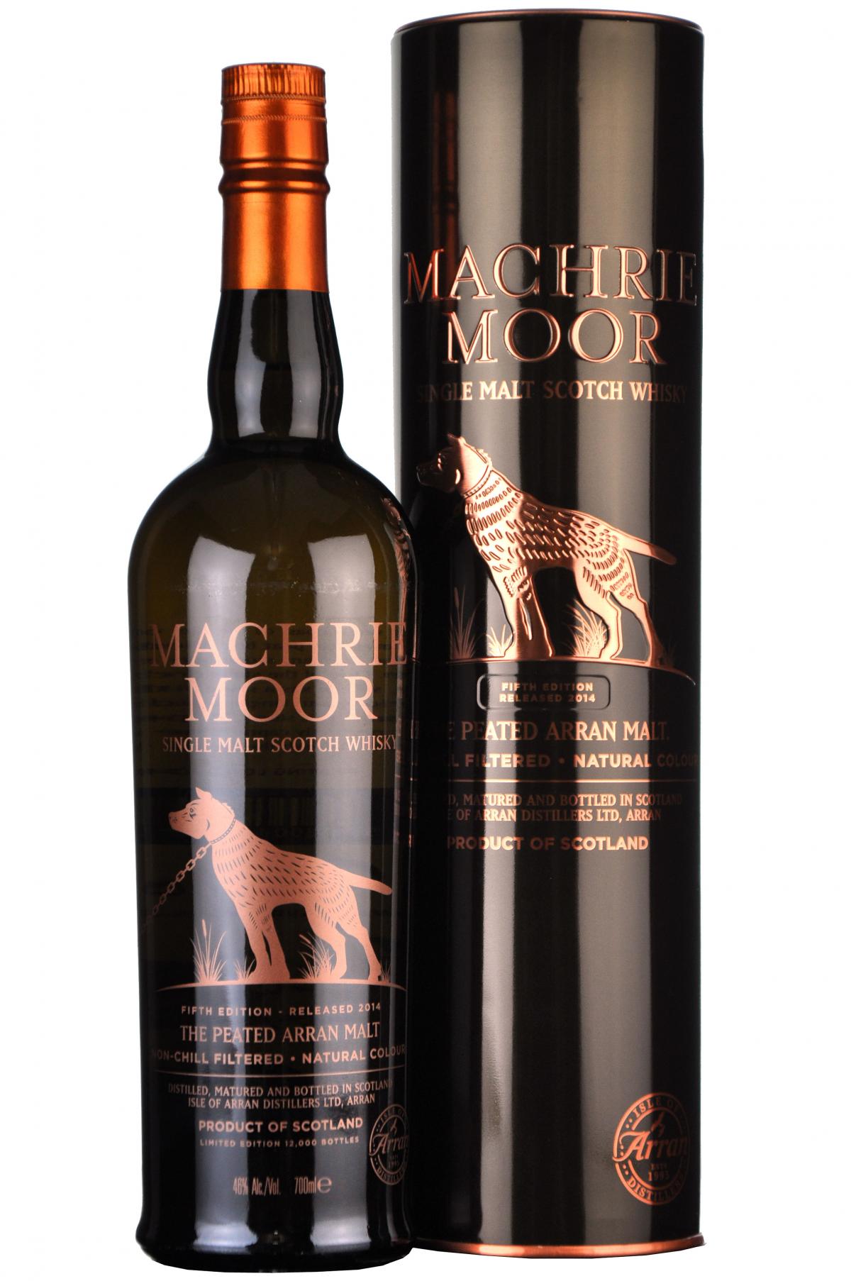 Arran Machrie Moor The Peated Fifth Edition 2014