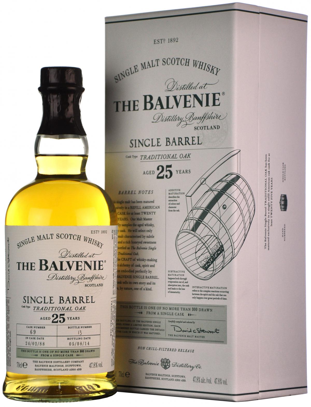 Balvenie 1988-2014 | 25 Year Old Single Cask 69