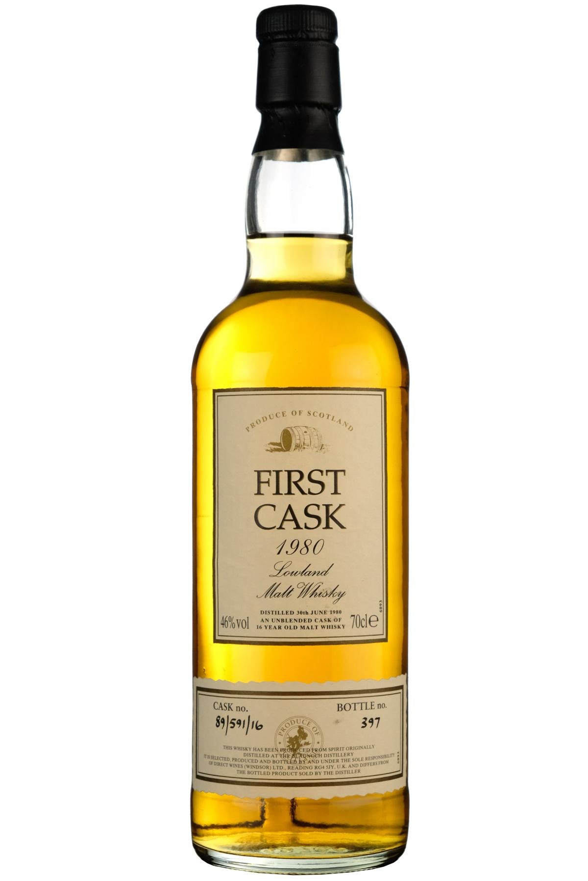 Bladnoch 1980-1997 | 16 Year Old First Cask 89/591/16