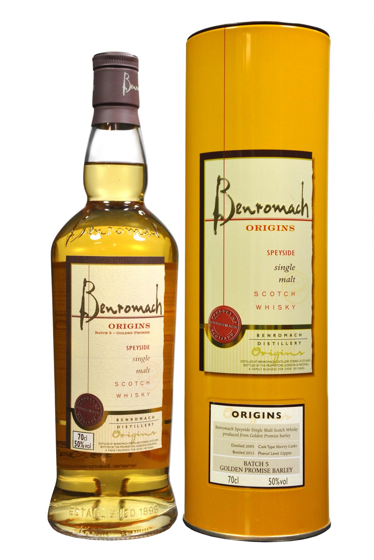 Benromach 2005-2013 | Origins Batch 5