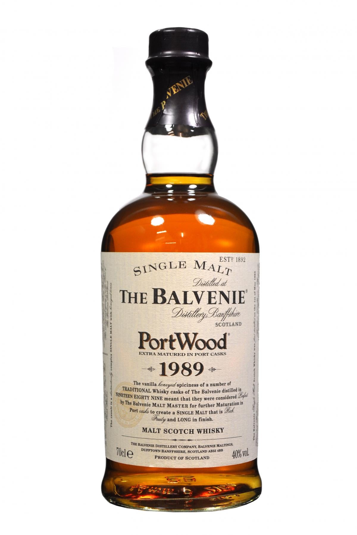 balvenie 1989 port wood finish speyside single malt scotch whisky