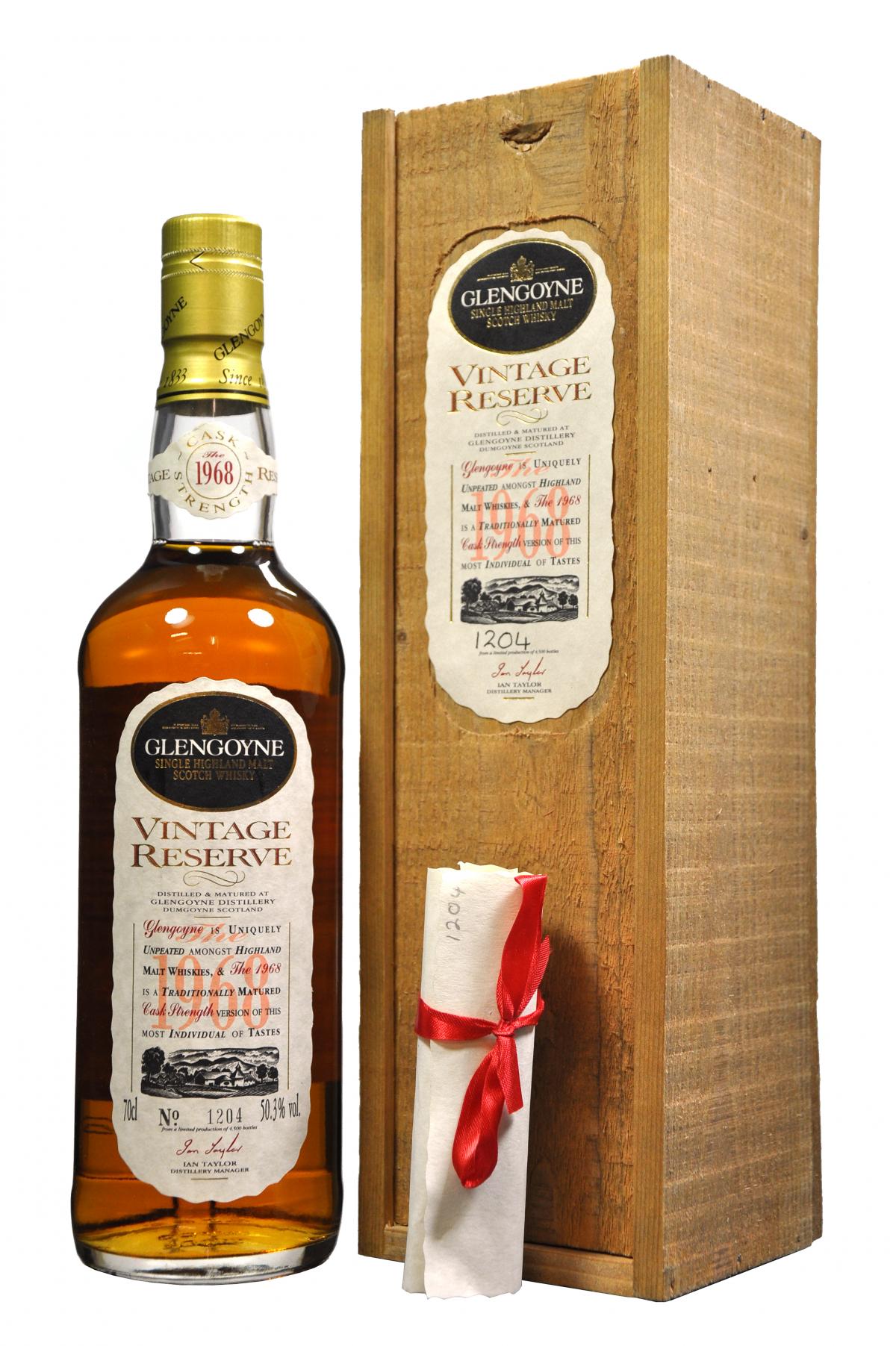Glengoyne 1968 Vintage Reserve