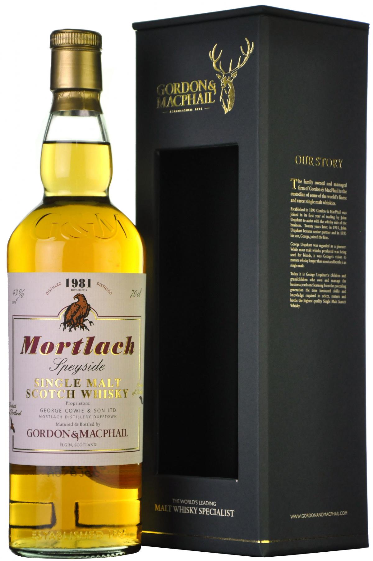 Mortlach 1981-2015 | Gordon & MacPhail