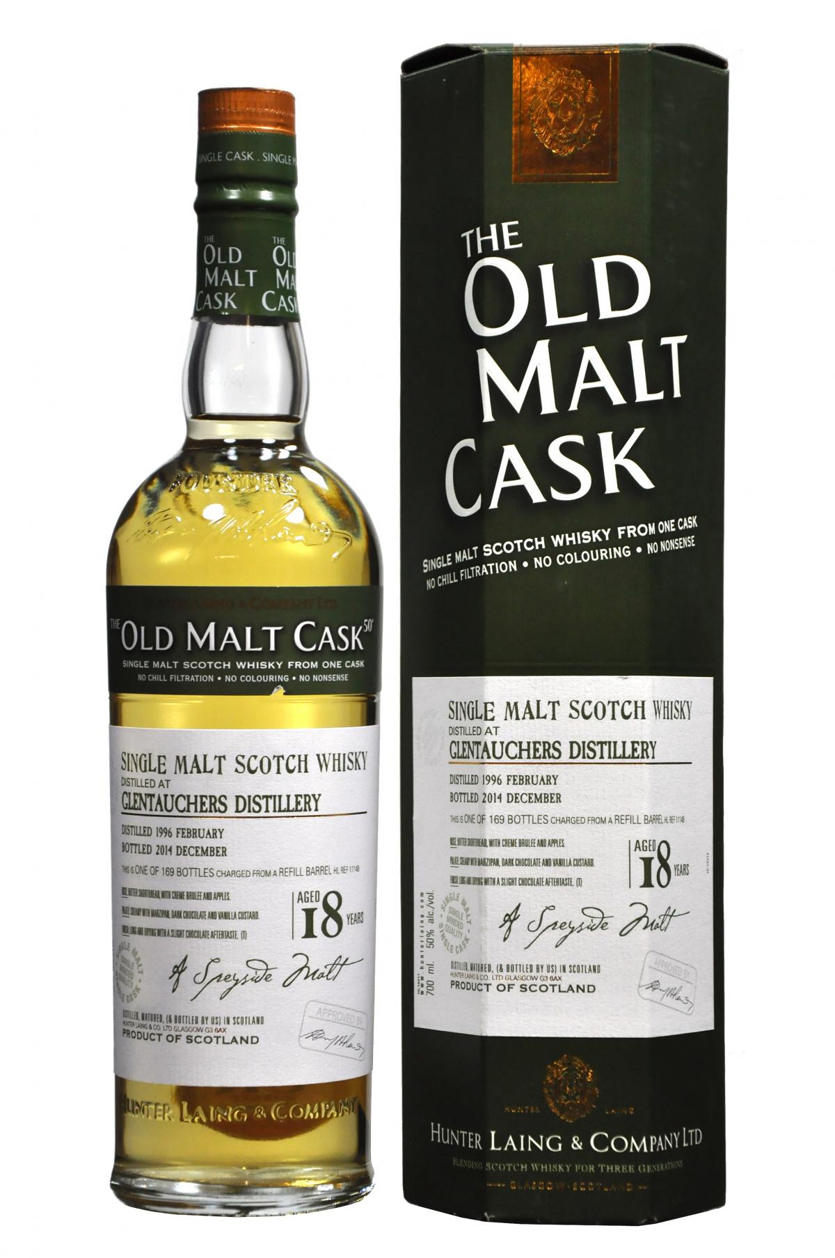 Glentauchers 1996-2014 | 18 Year Old | Old Malt Cask 10378