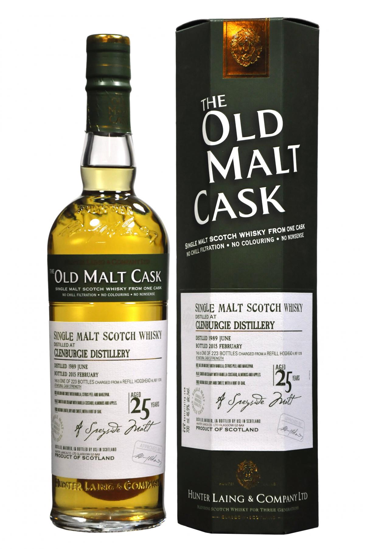 Glenburgie 1989-2015 | 25 Year Old | Old Malt Cask 11218