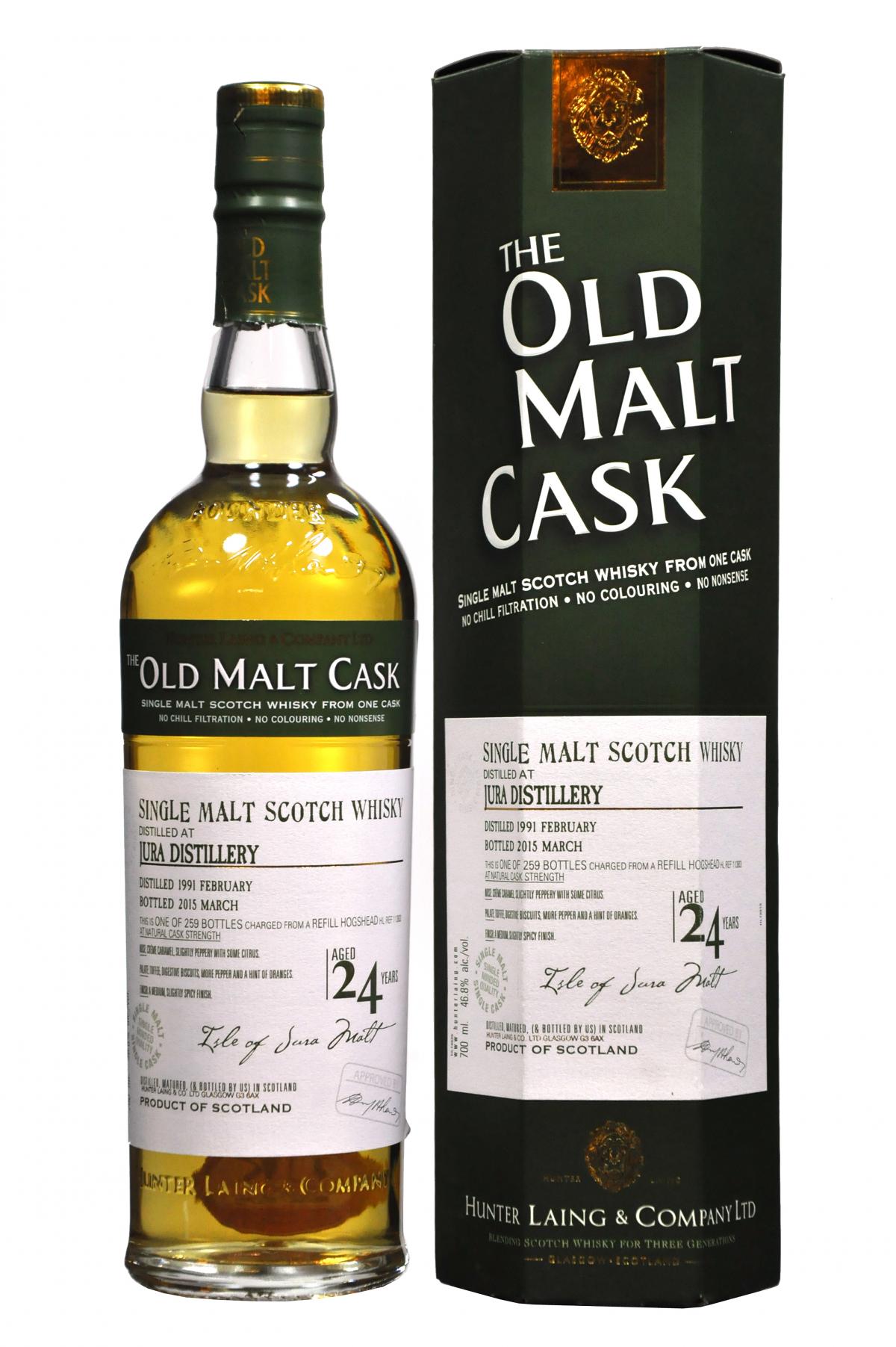 Jura 1991-2015 | 24 Year Old | Old Malt Cask 11383