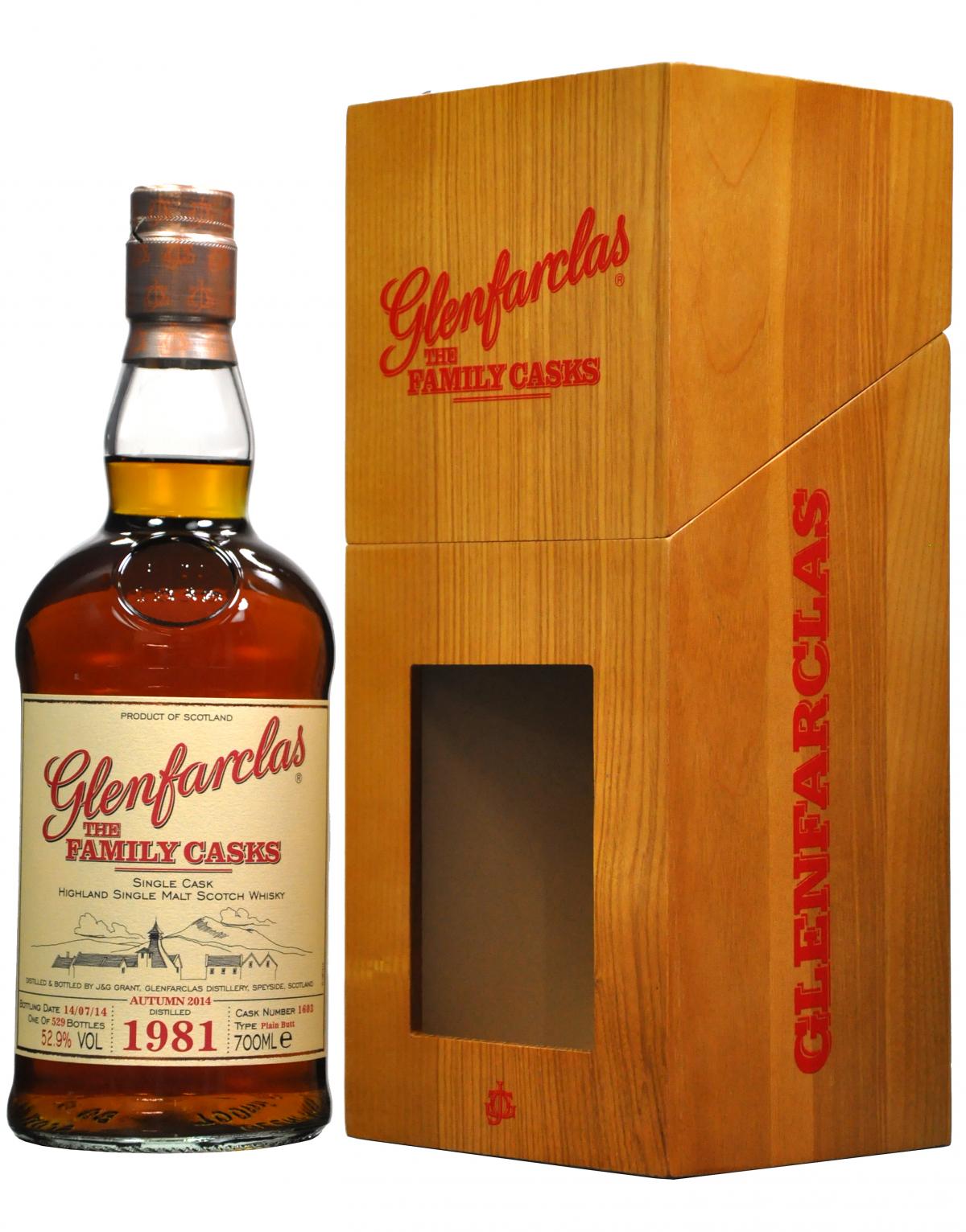 Glenfarclas 1981-2014 | The Family Cask 1603
