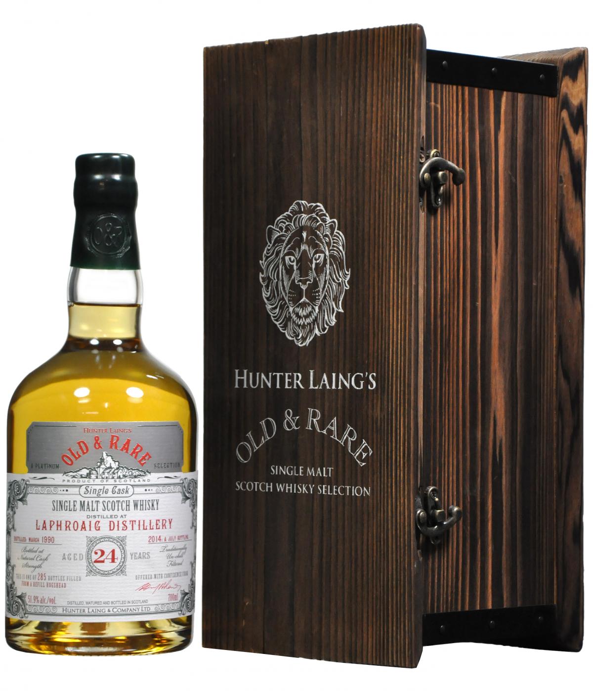 Laphroaig 1990-2014 | 24 Year Old | Old & Rare Platinum Selection