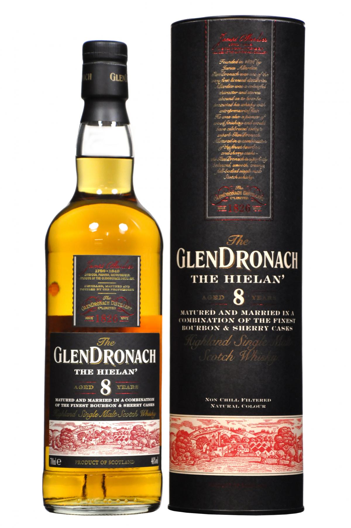 Glendronach 8 Year Old The Hielan