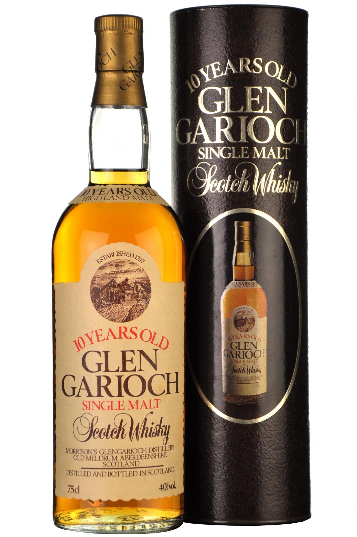Glen Garioch 10 Year Old 1980s - Whisky-Online Shop