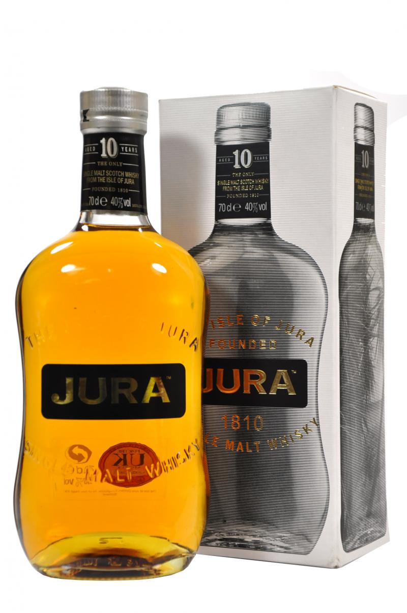 isle of jura 10 year old single island malt scotch whisky whiskey