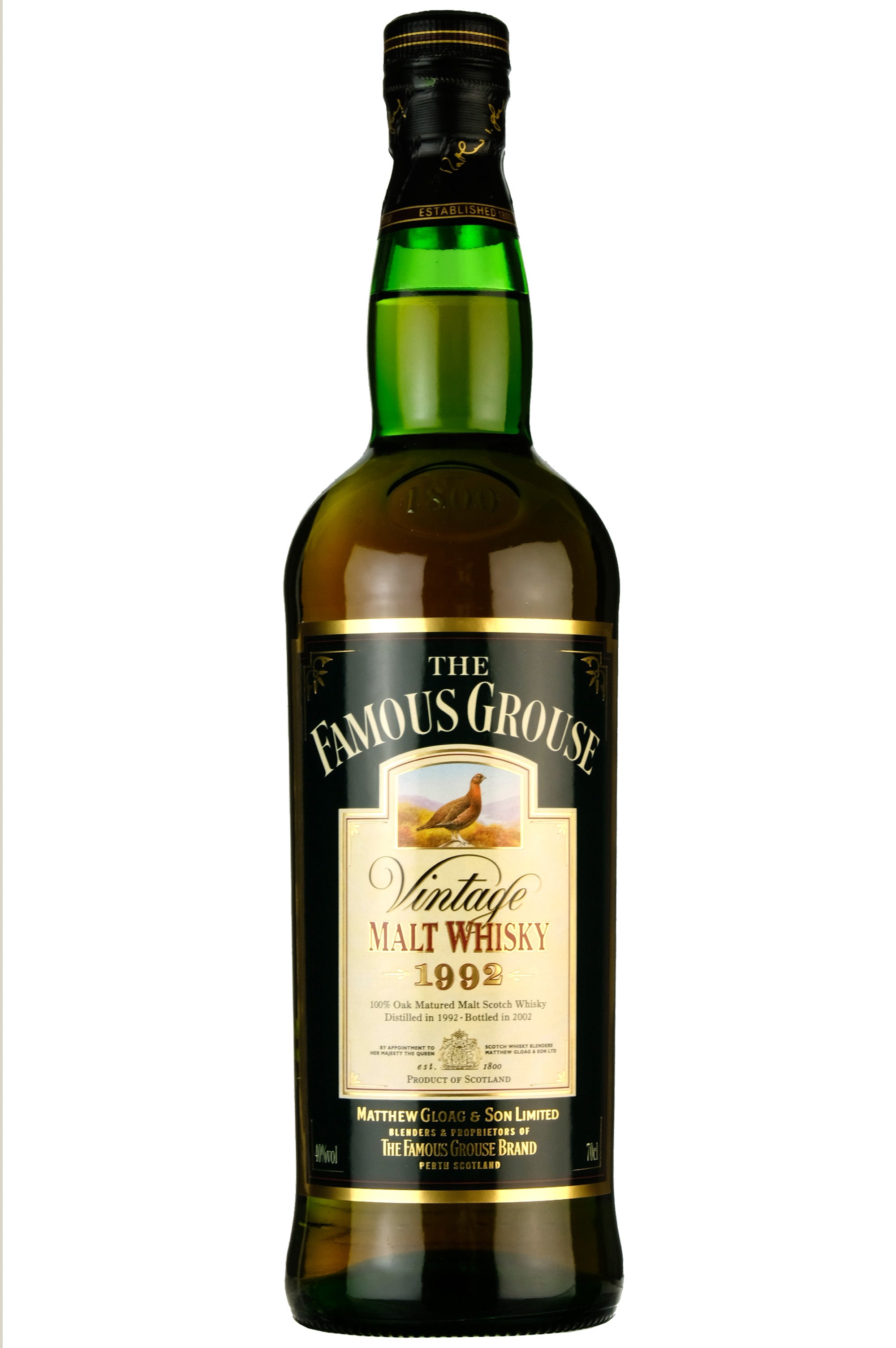 Famous Grouse 1992-2002 Blended Malt Whisky