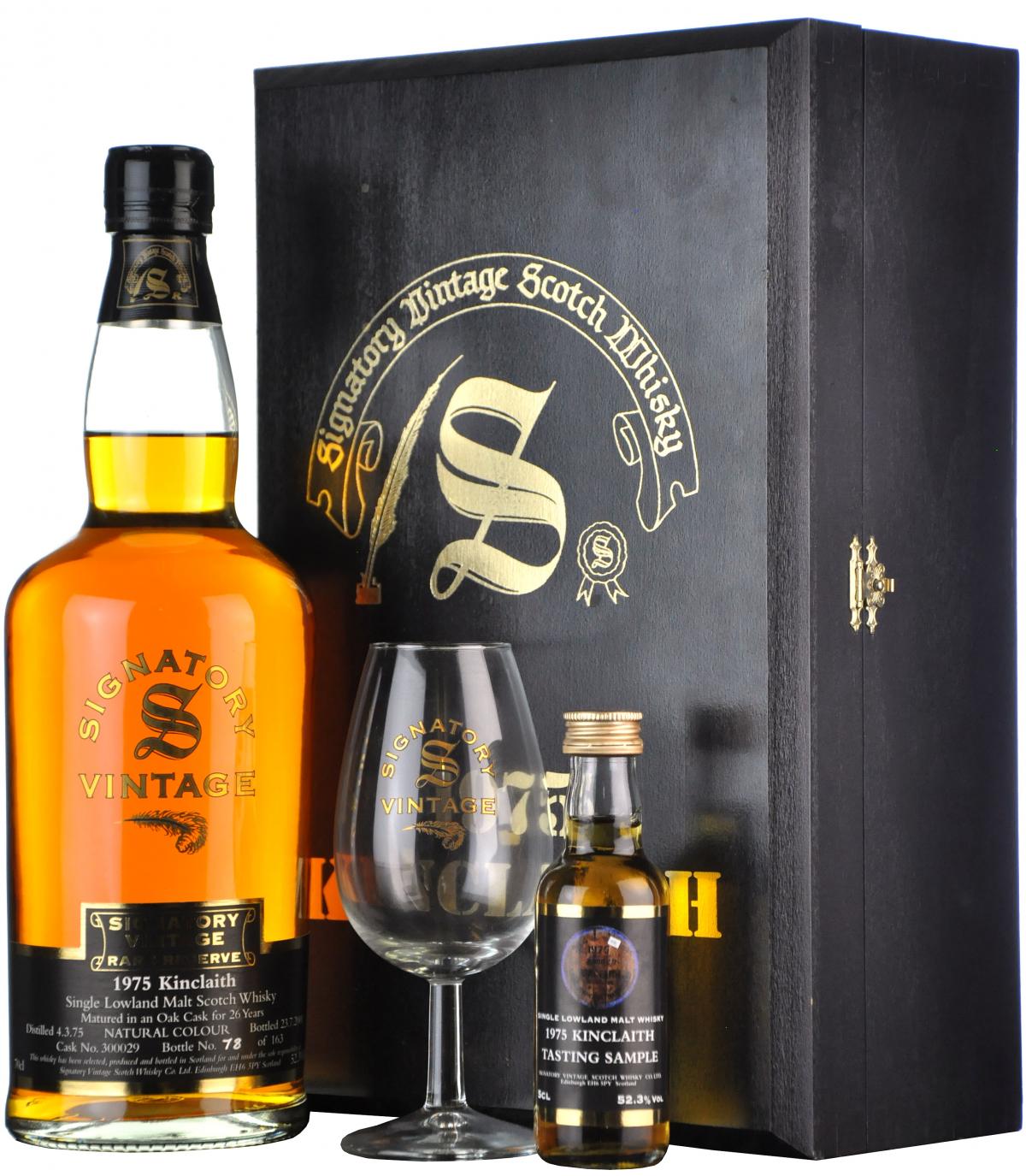 Kinclaith 1975-2001 | 26 Year Old Signatory Vintage Cask 300029