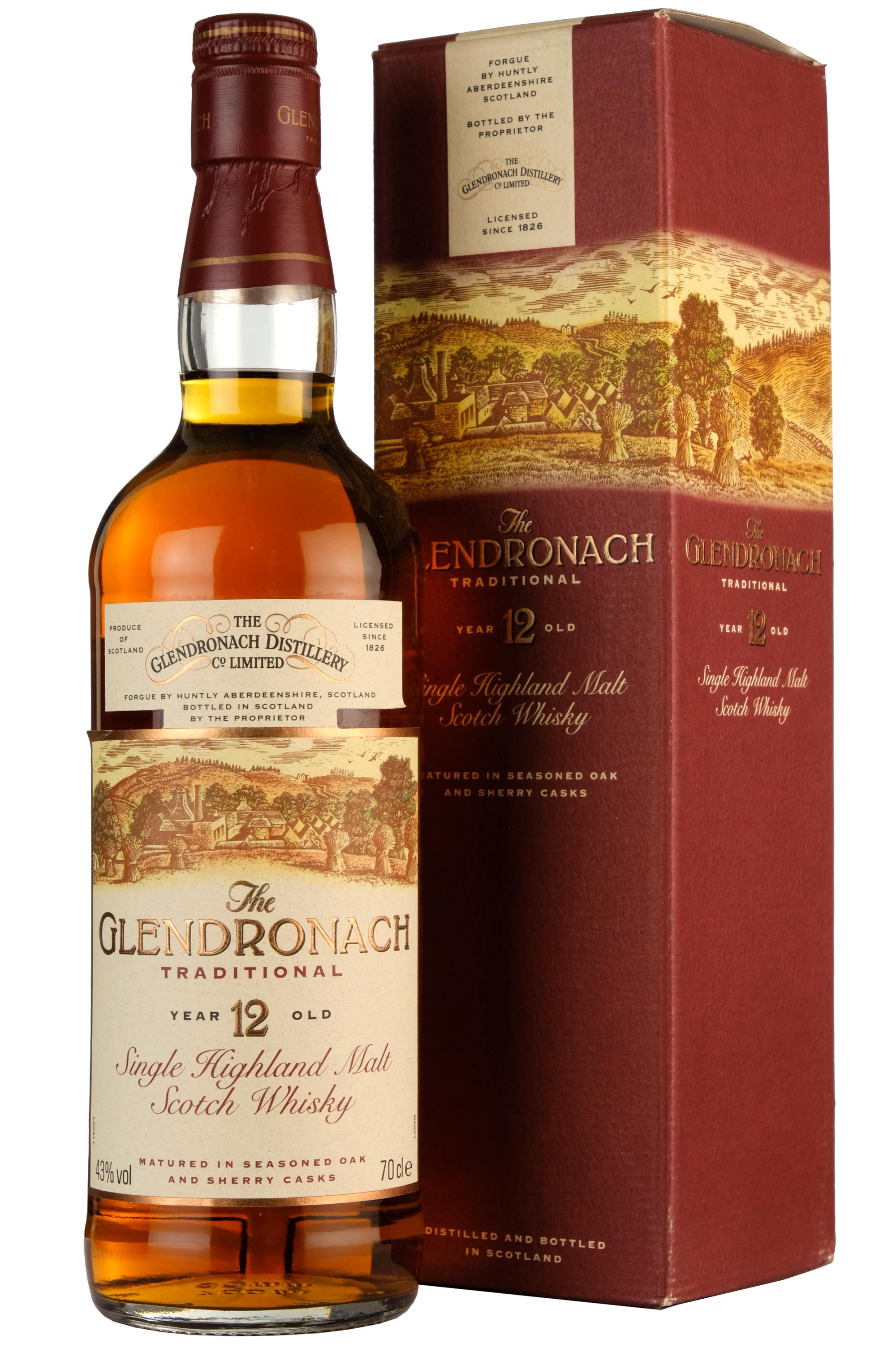 Glendronach 12 Year Old Traditional 1990s