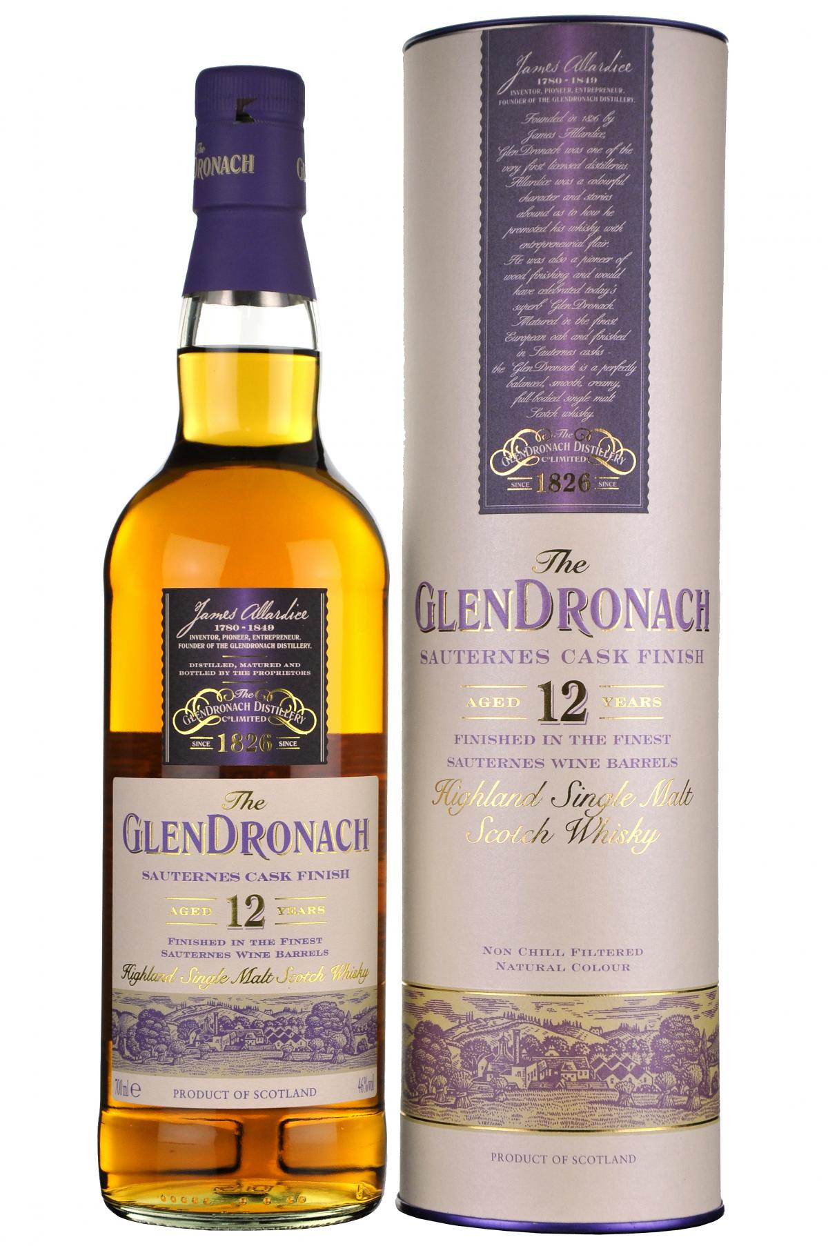 Glendronach 12 Year Old | Sauternes Finish