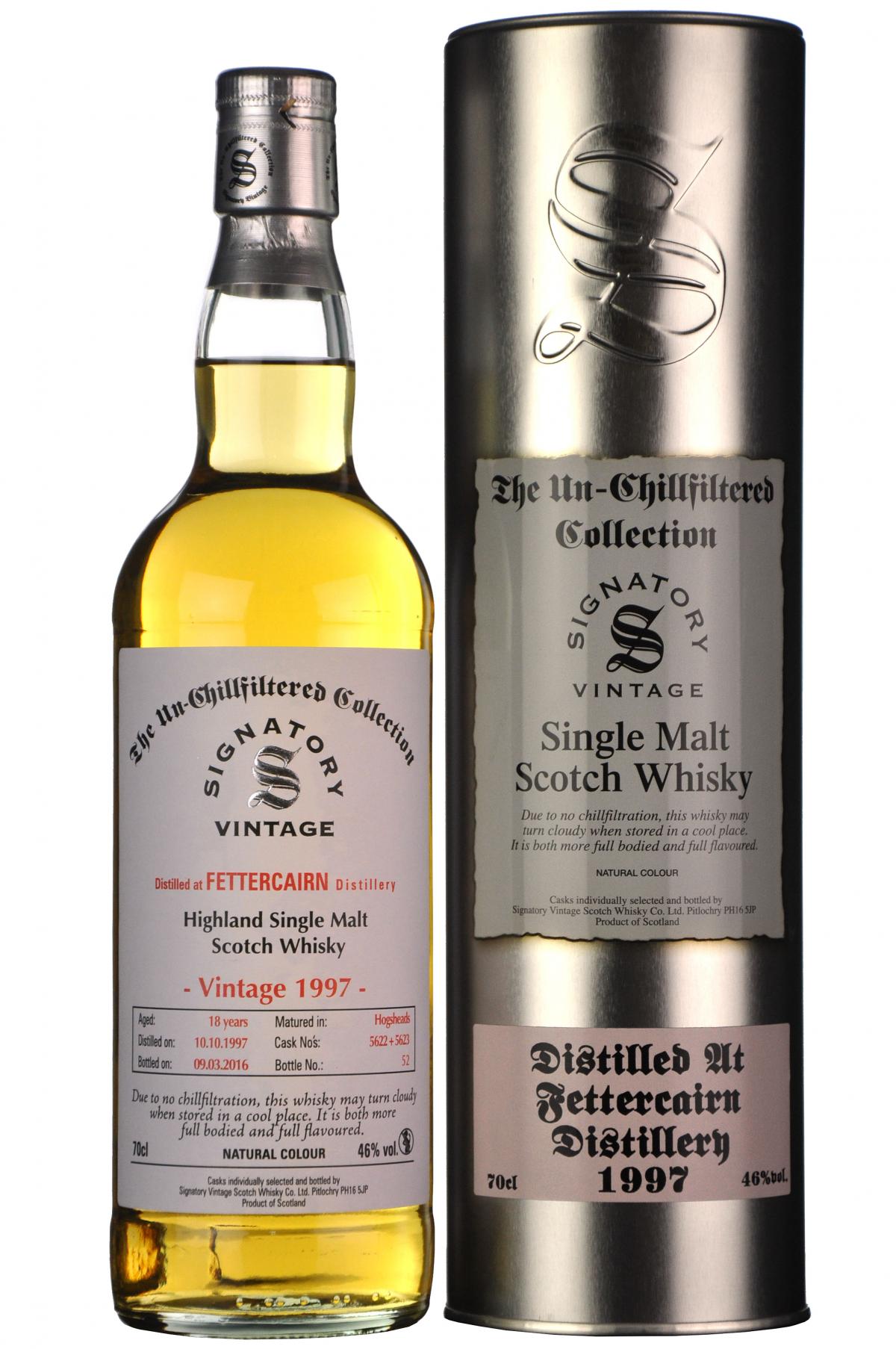 Fettercairn 1997-2016 | 18 Year Old | Signatory Vintage