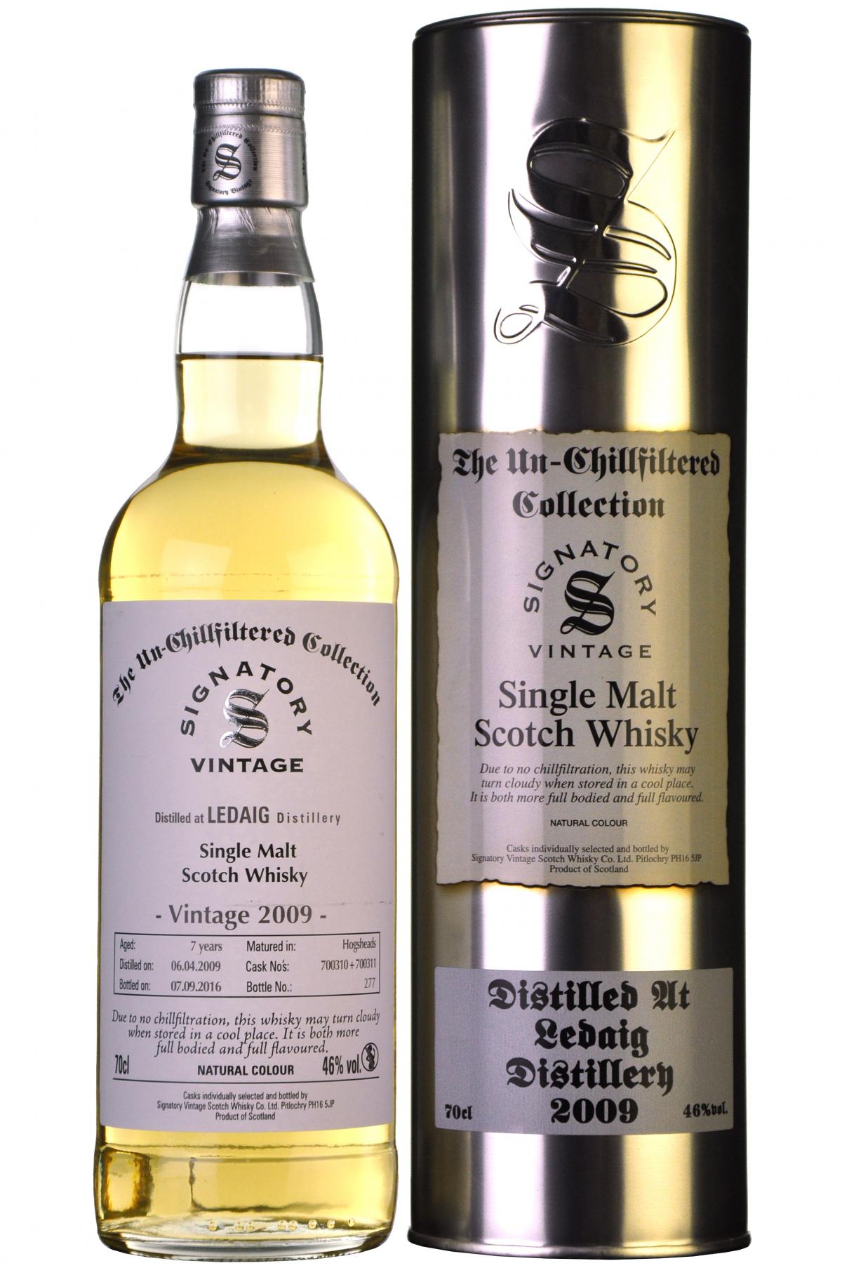 Ledaig 2009-2016 | 7 Year Old | Signatory Vintage