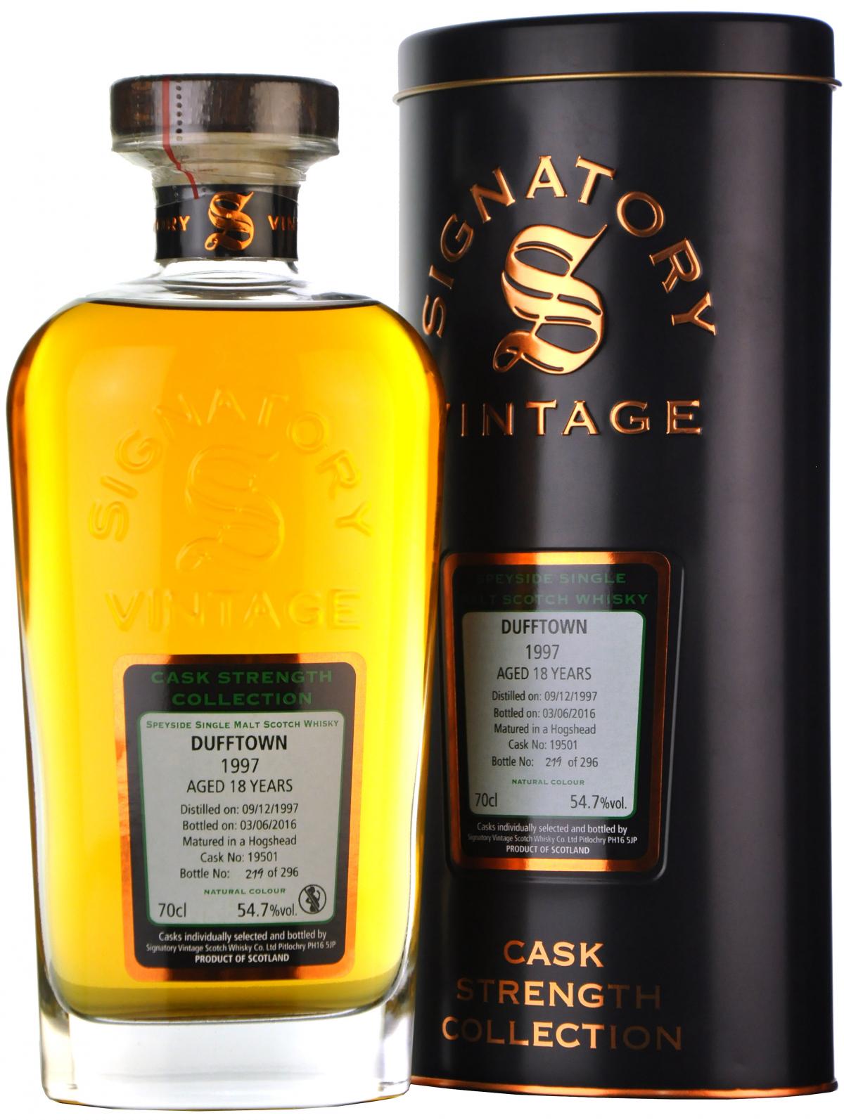 Dufftown 1997-2016 | 18 Year Old | Signatory Vintage