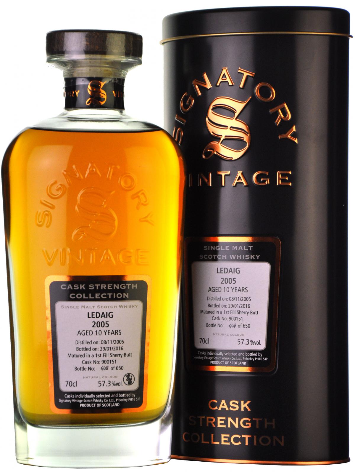 Ledaig 2005-2016 | 10 Year Old | Signatory Vintage