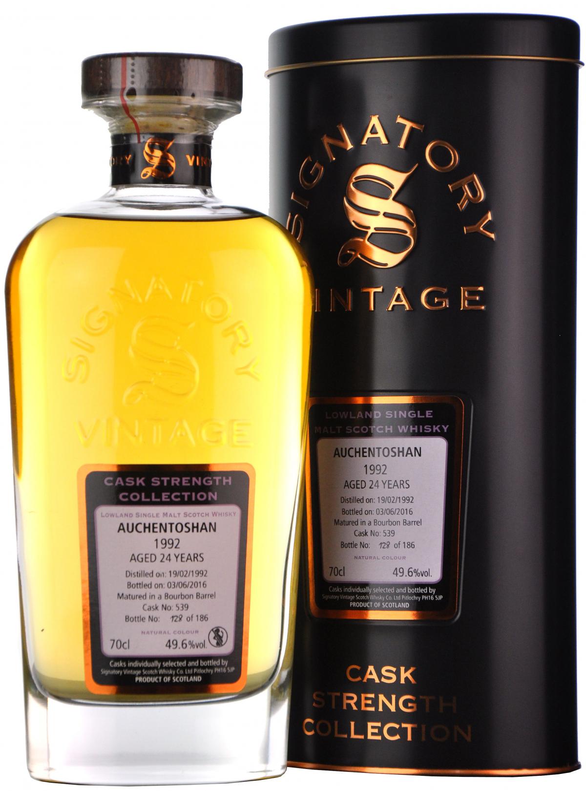 Auchentoshan 1992-2016 | 24 Year Old | Signatory Vintage