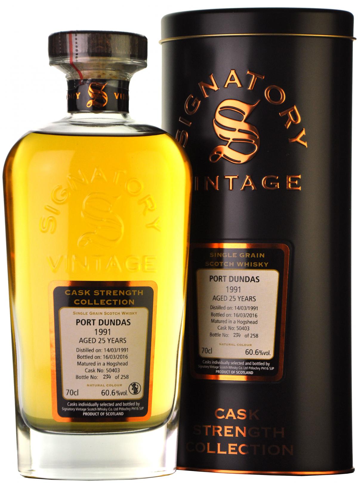 Port Dundas 1991-2016 | 25 Year Old | Signatory Vintage