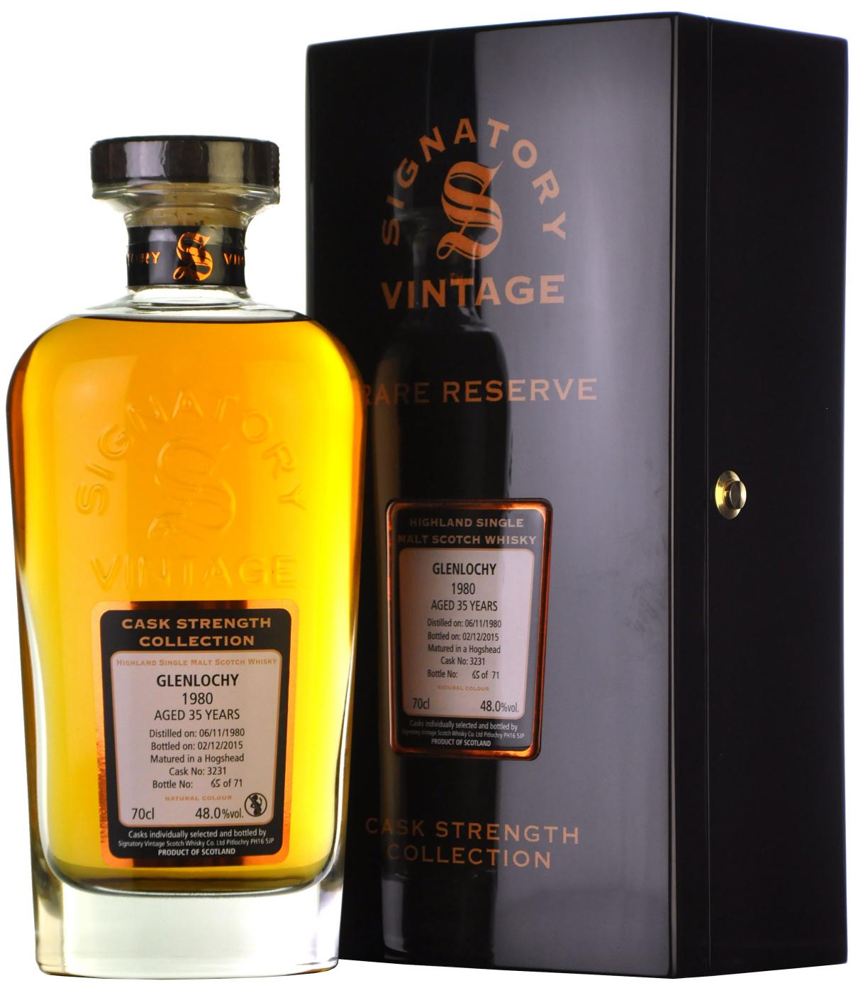 Glenlochy 1980-2015 | 35 Year Old | Signatory Vintage