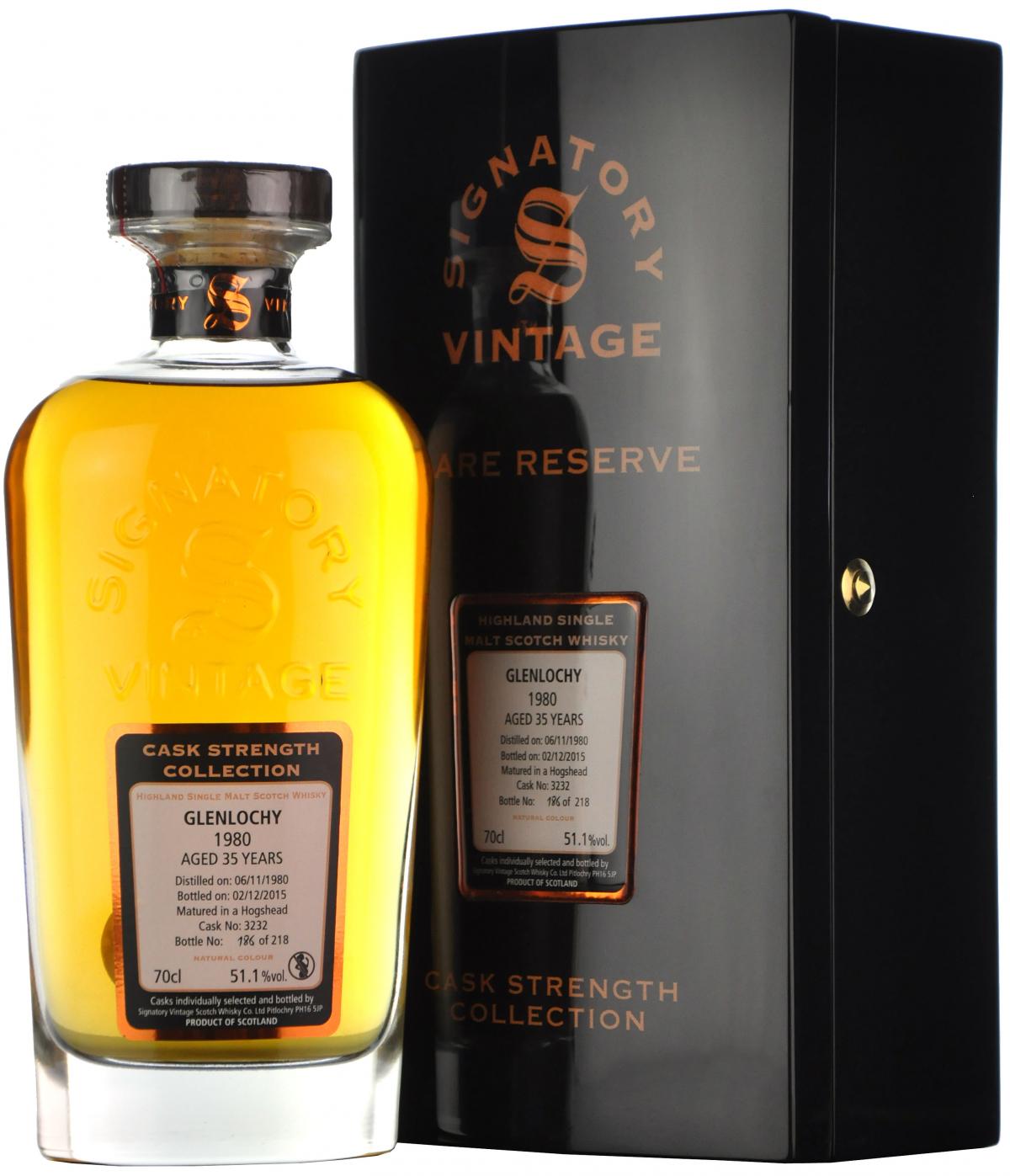 Glenlochy 1980-2015 | 35 Year Old | Signatory Vintage