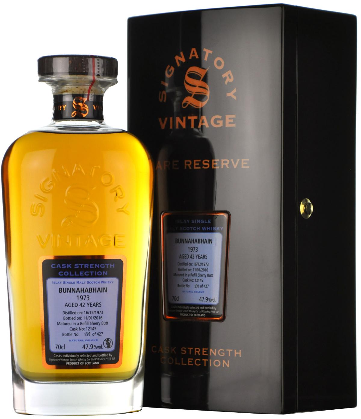 Bunnahabhain 1973-2016 | 42 Year Old | Signatory Vintage
