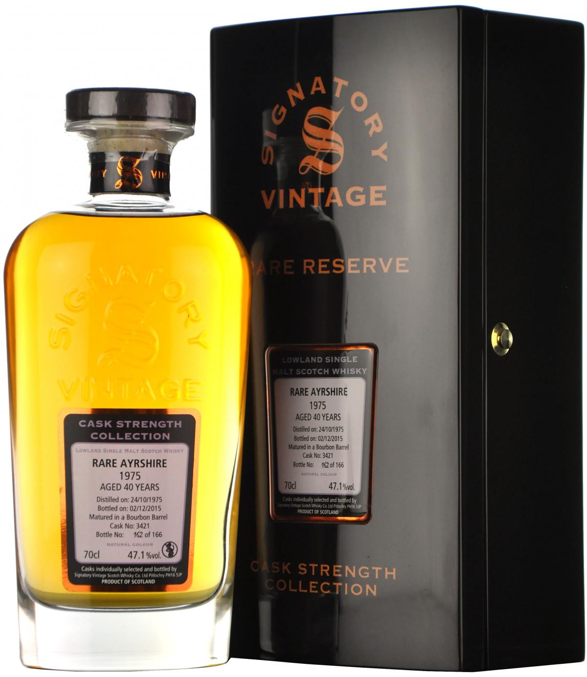 Rare Ayrshire (Ladyburn) 1975-2015 | 40 Year Old | Signatory Vintage