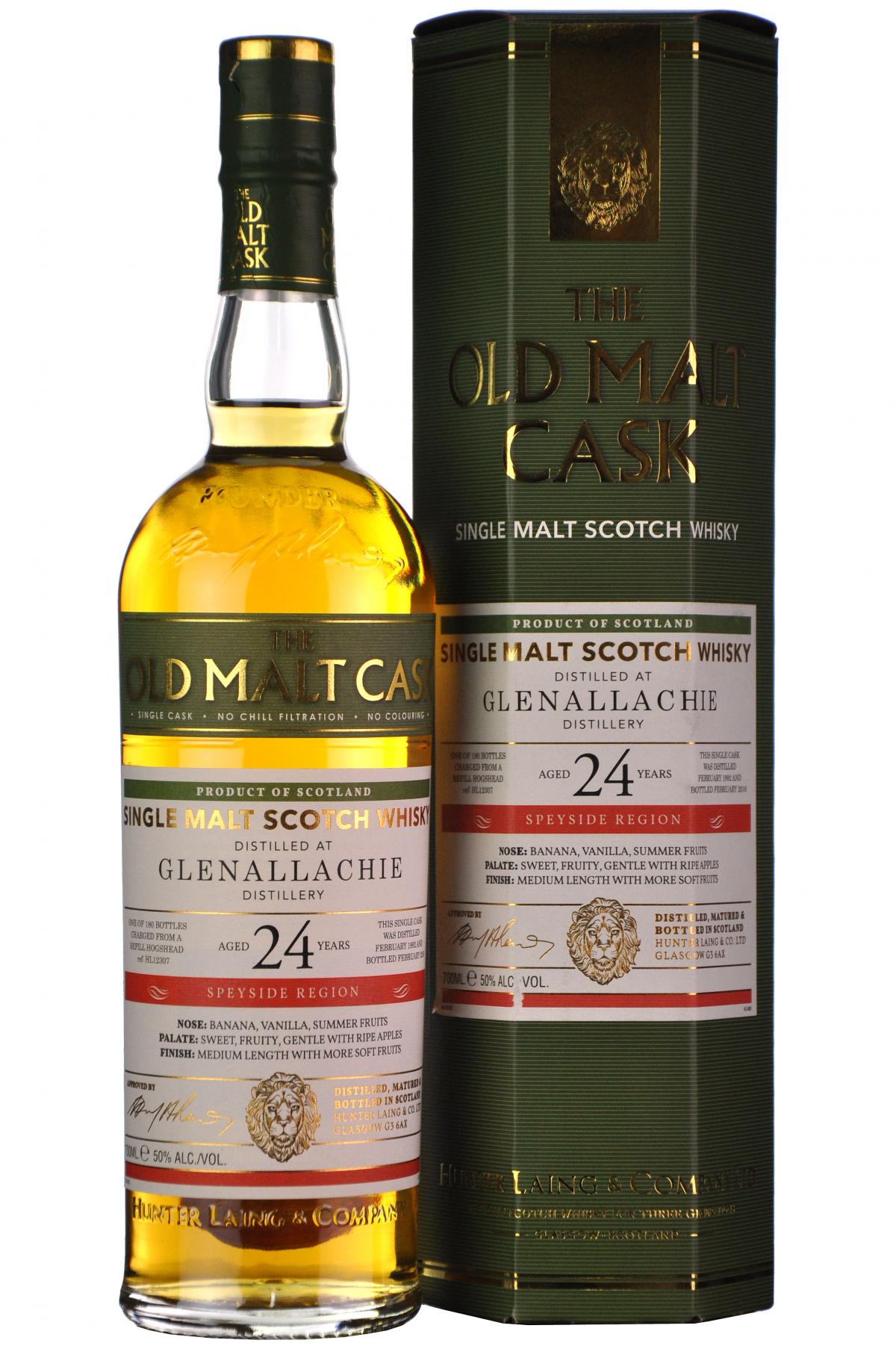 Glenallachie 1992-2016 | 24 Year Old | Old Malt Cask 12307