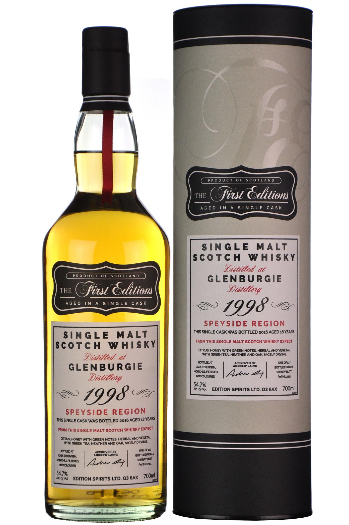 Glenburgie 1998-2016 | 18 Year Old | The First Editions