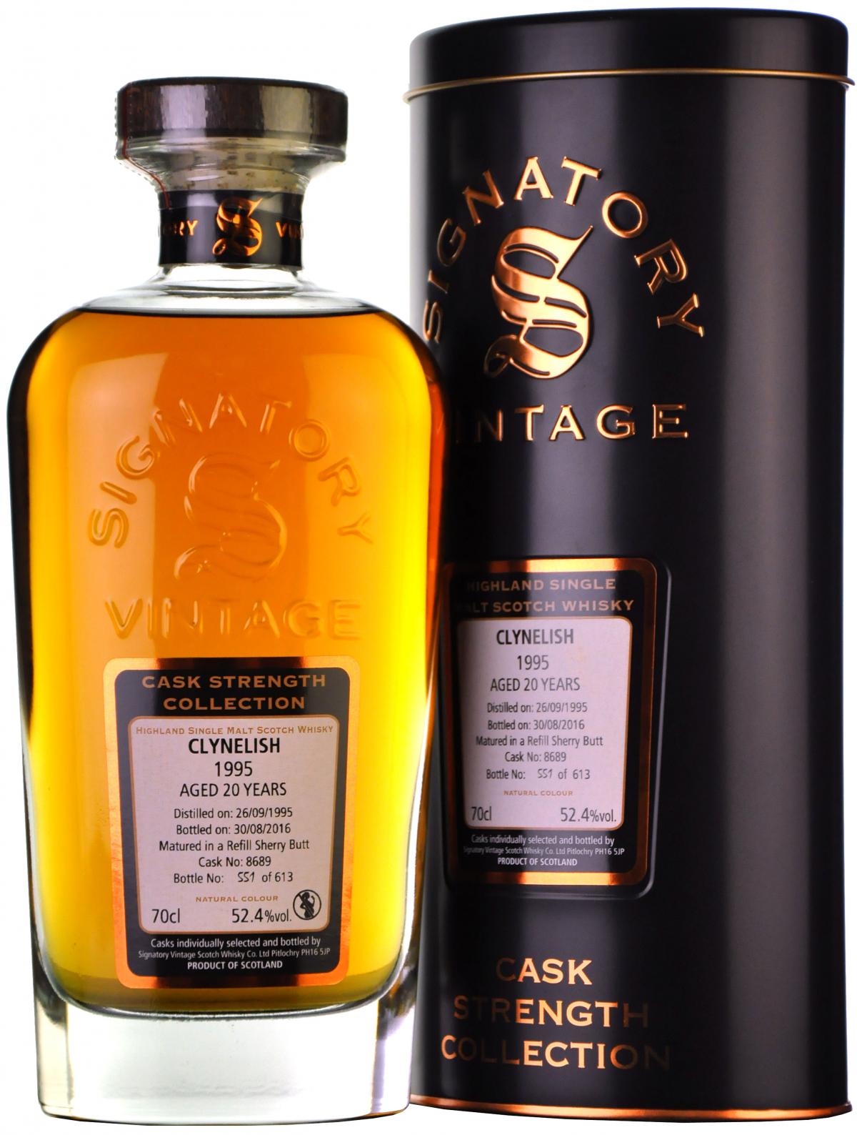 Clynelish 1995-2016 | 20 Year Old | Signatory Vintage