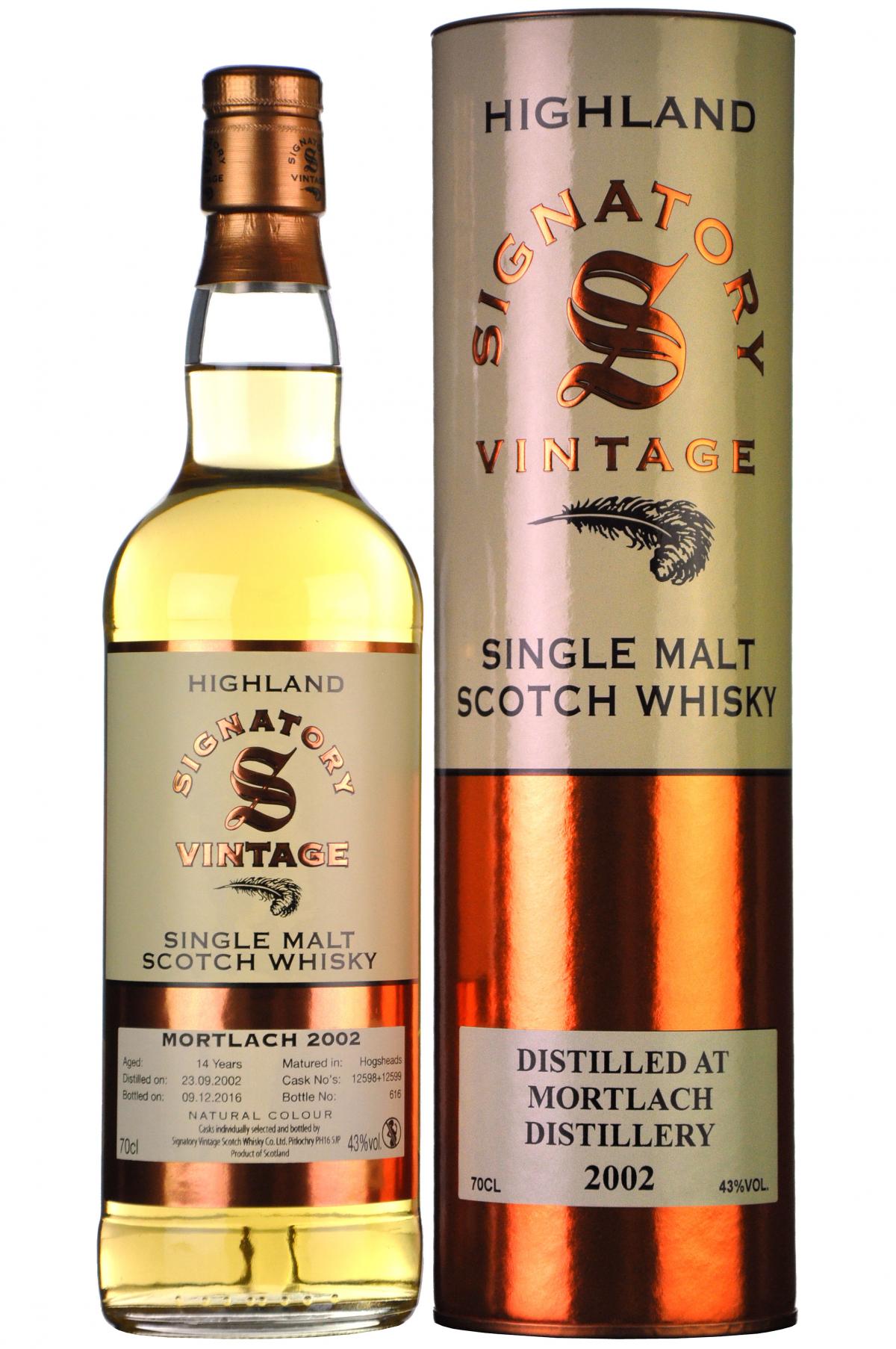 Mortlach 2002-2016 | 14 Year Old | Signatory Vintage