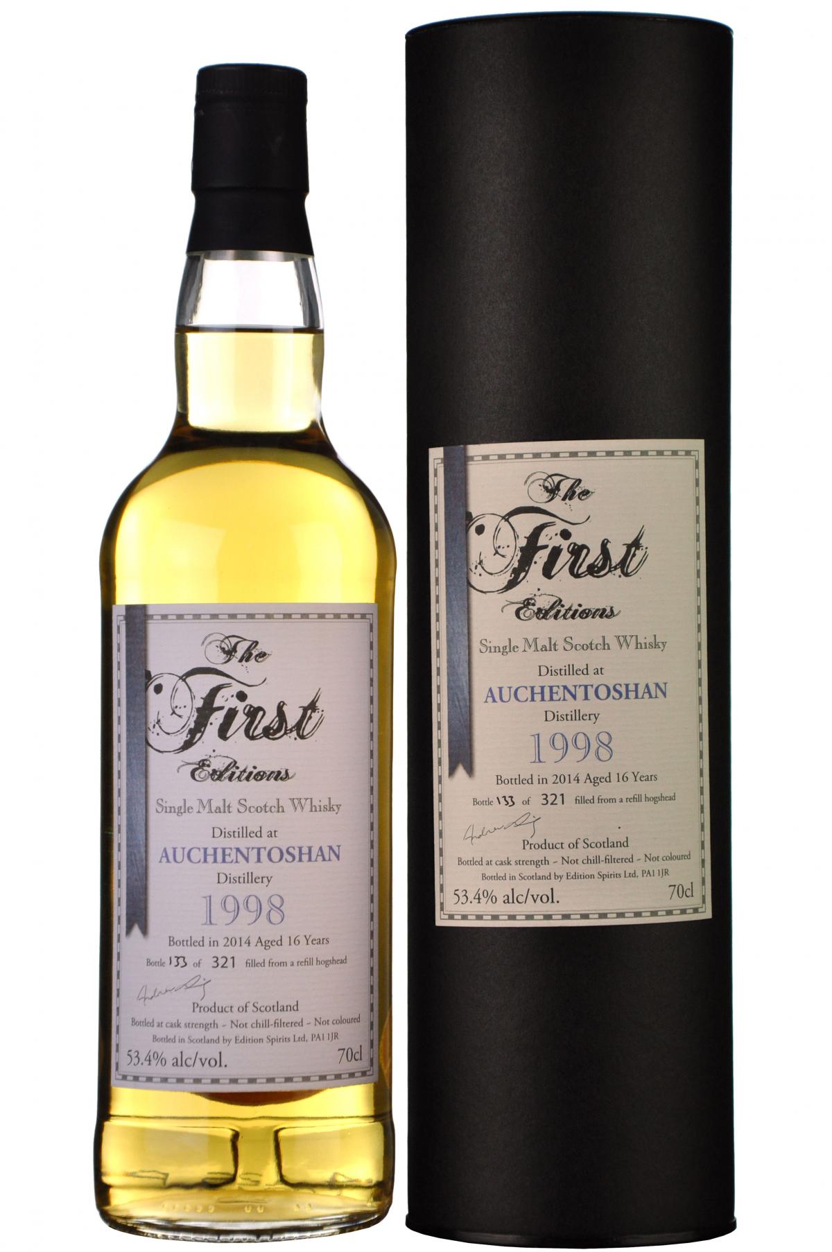 Auchentoshan 1998-2014 | 16 Year Old The First Editions